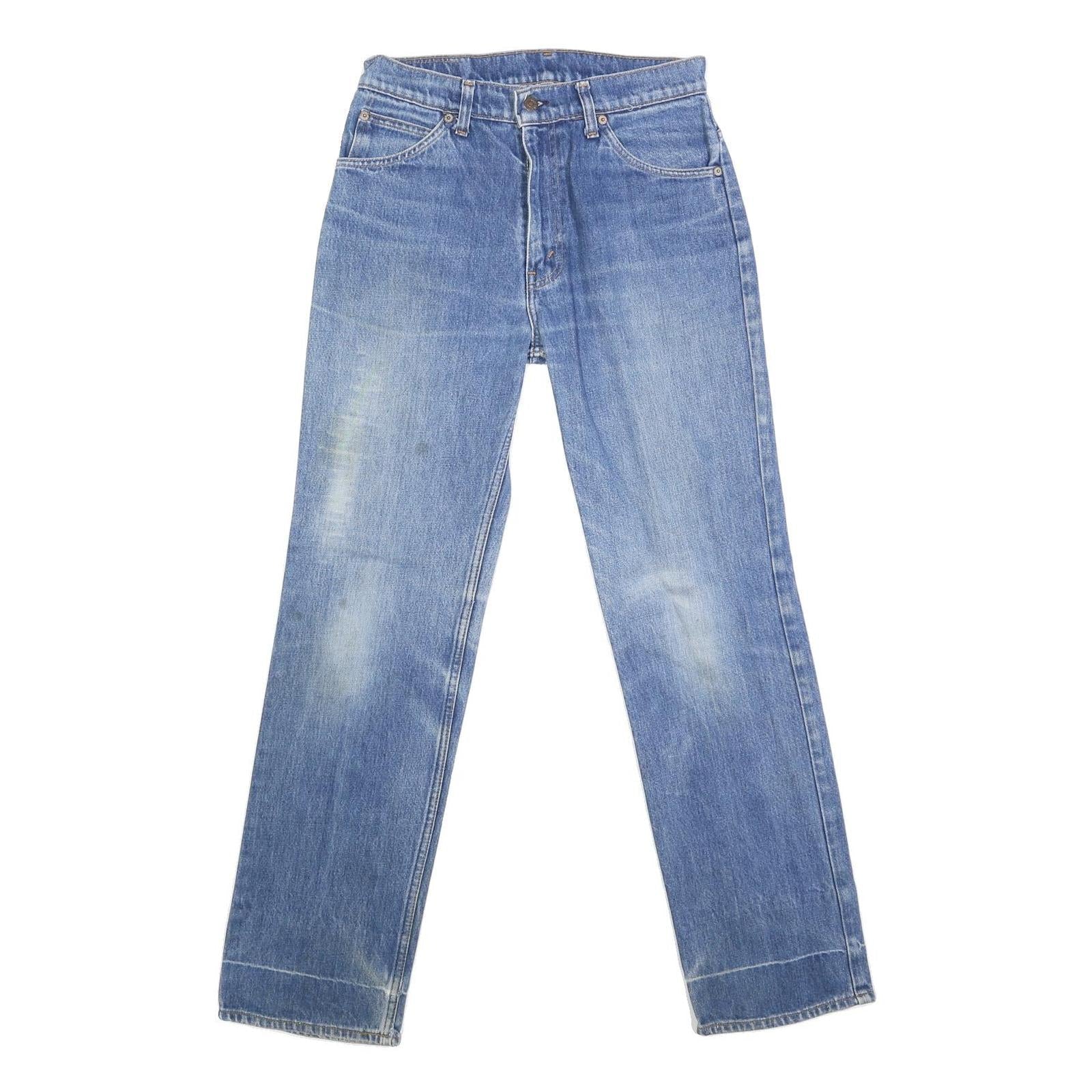 LEVI'S 501 Mens Jeans Blue Regular Straight Denim Medium W32 L31 Classic Zip Refurbished - N/A refurbished available on Cerqular