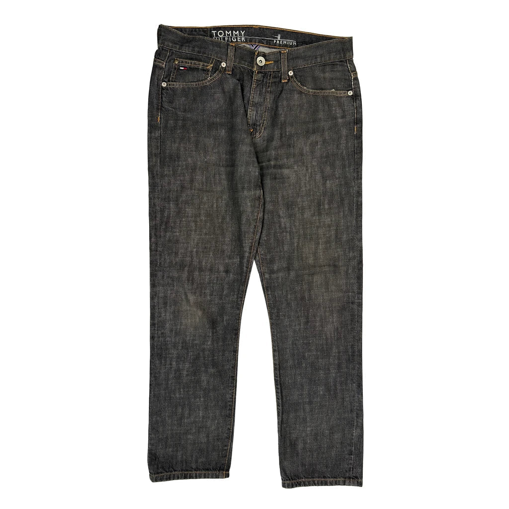 Tommy Hilfiger Jeans - 32W 30L Grey Denim Refurbished - Thrifted (note: this is a term often used to describe second- refurbished available on Cerqular