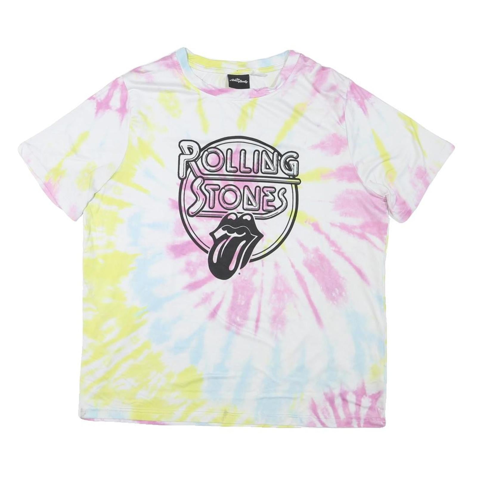 Buy THE ROLLING STONES Mens White & Yellow & Pink Tie Dye Graphic T-Shirt L Short Refurbished - $12.99 THE ROLLING STONES Mens White & Yellow & Pink Tie Dye Graphic T-Shirt L Short Refurbished - N/A refurbished available on Cerqular