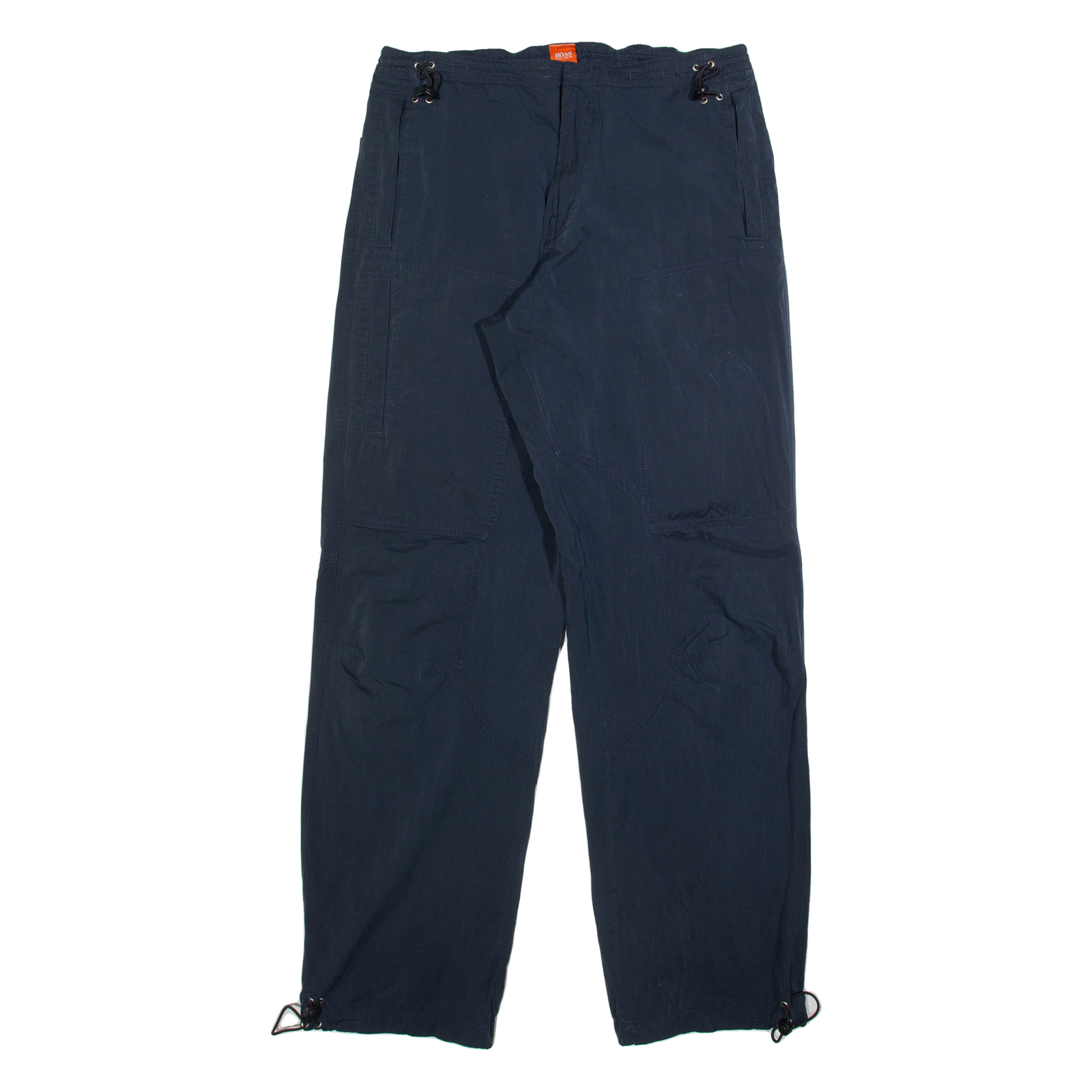 BOSS Mens Trousers Blue Relaxed Straight W31 L32 Refurbished - N/A refurbished available on Cerqular