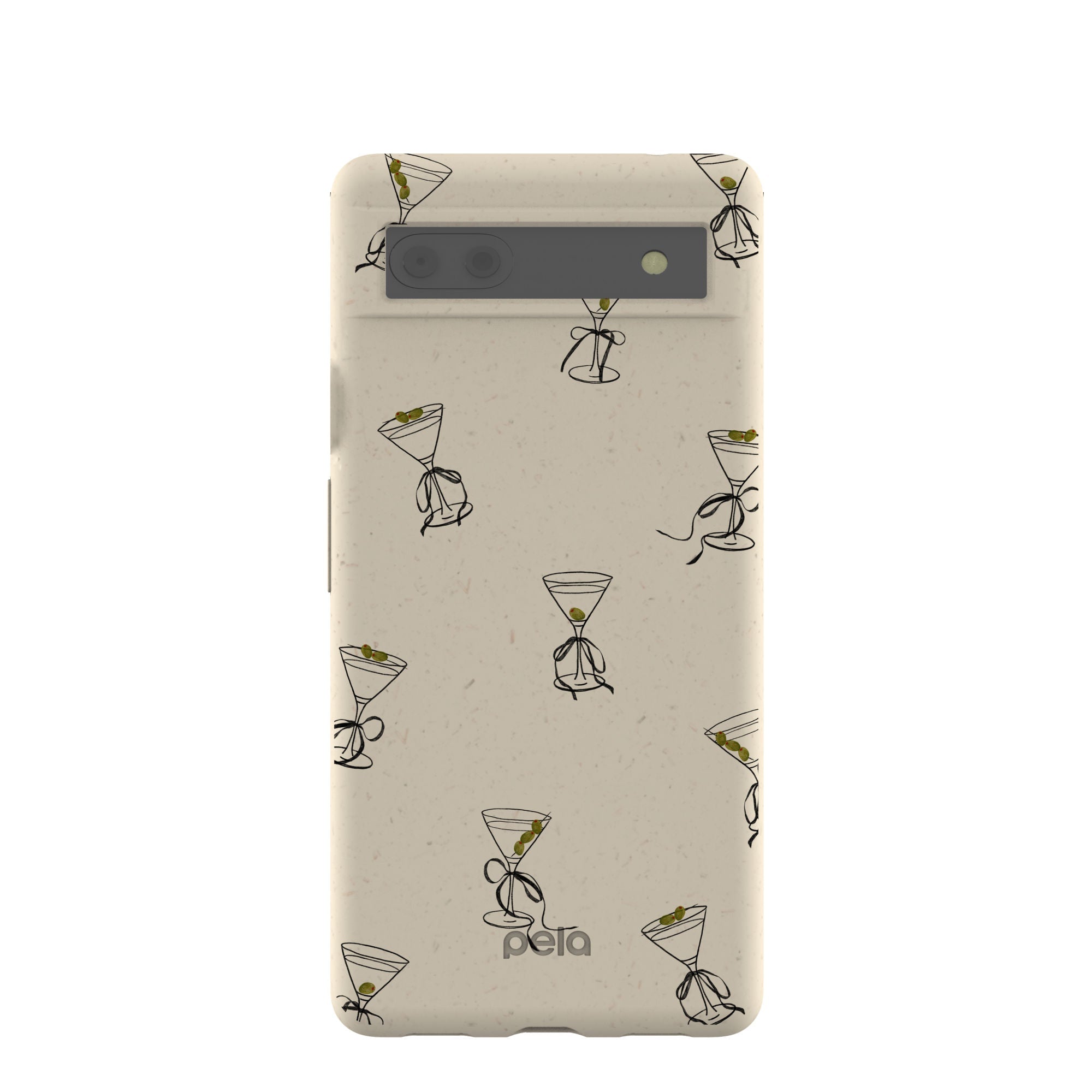 London Fog Martini Me Google Pixel 6a Case Refurbished - Pela Case refurbished available on Cerqular