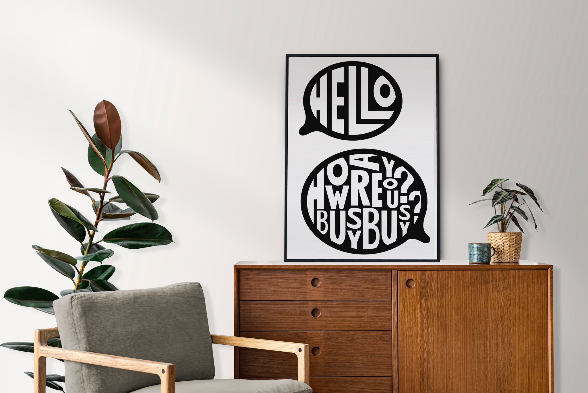 Busy Busy Screen Print Poster Refurbished - N/A refurbished available on Cerqular