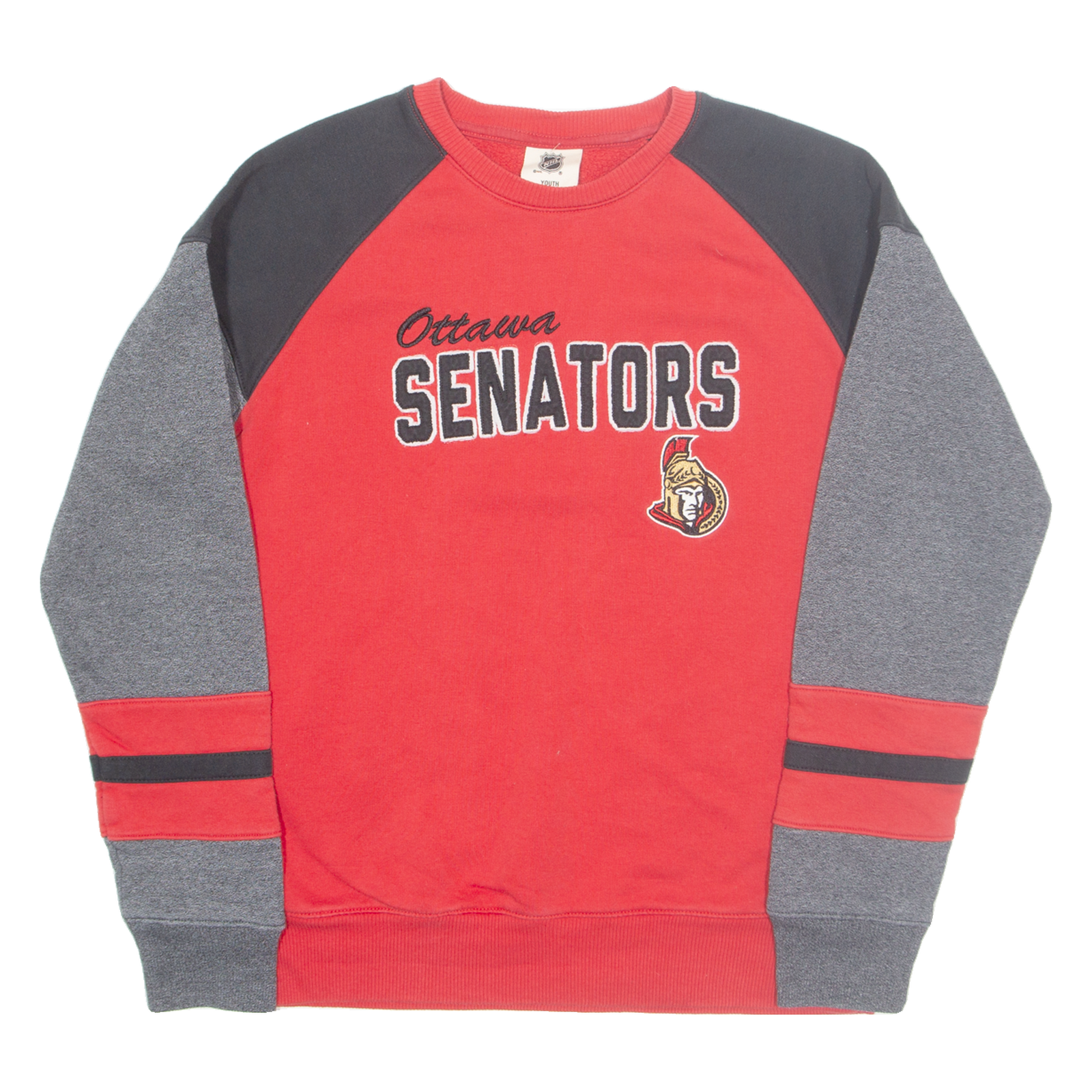 NHL Ottawa Senators Womens Sweatshirt Red USA XL Refurbished - N/A refurbished available on Cerqular