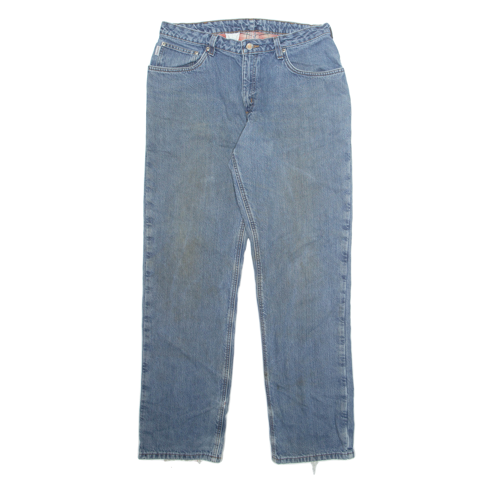 CARHARTT Womens Jeans Blue Regular Straight W34 L30 Refurbished - N/A refurbished available on Cerqular