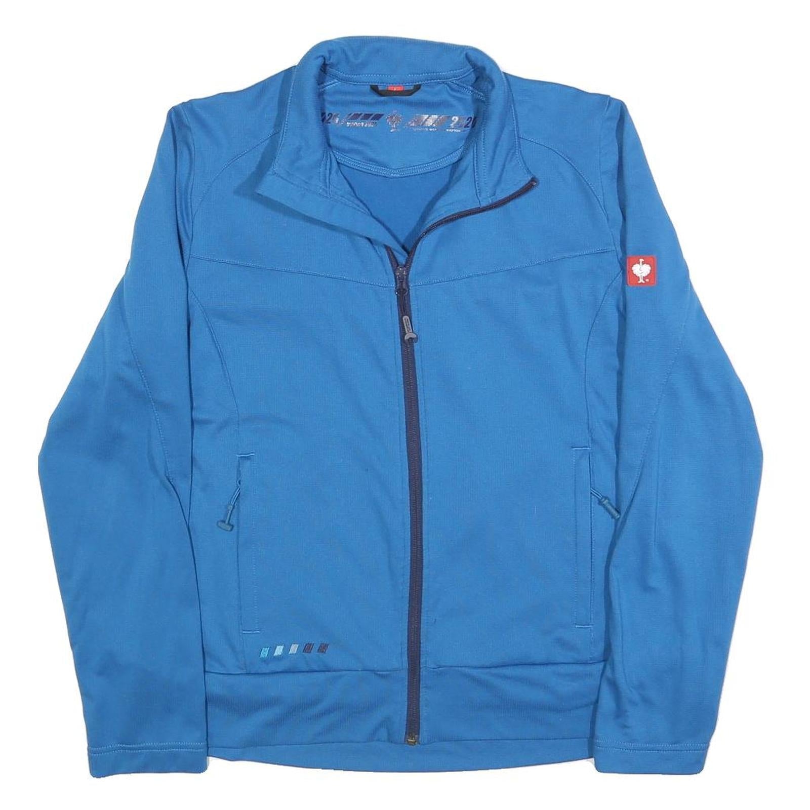 ENGELBERT STRAUSS Womens Blue Polyester Blend Zip Jacket L Workwear Outerwear Refurbished - N/A refurbished available on Cerqular