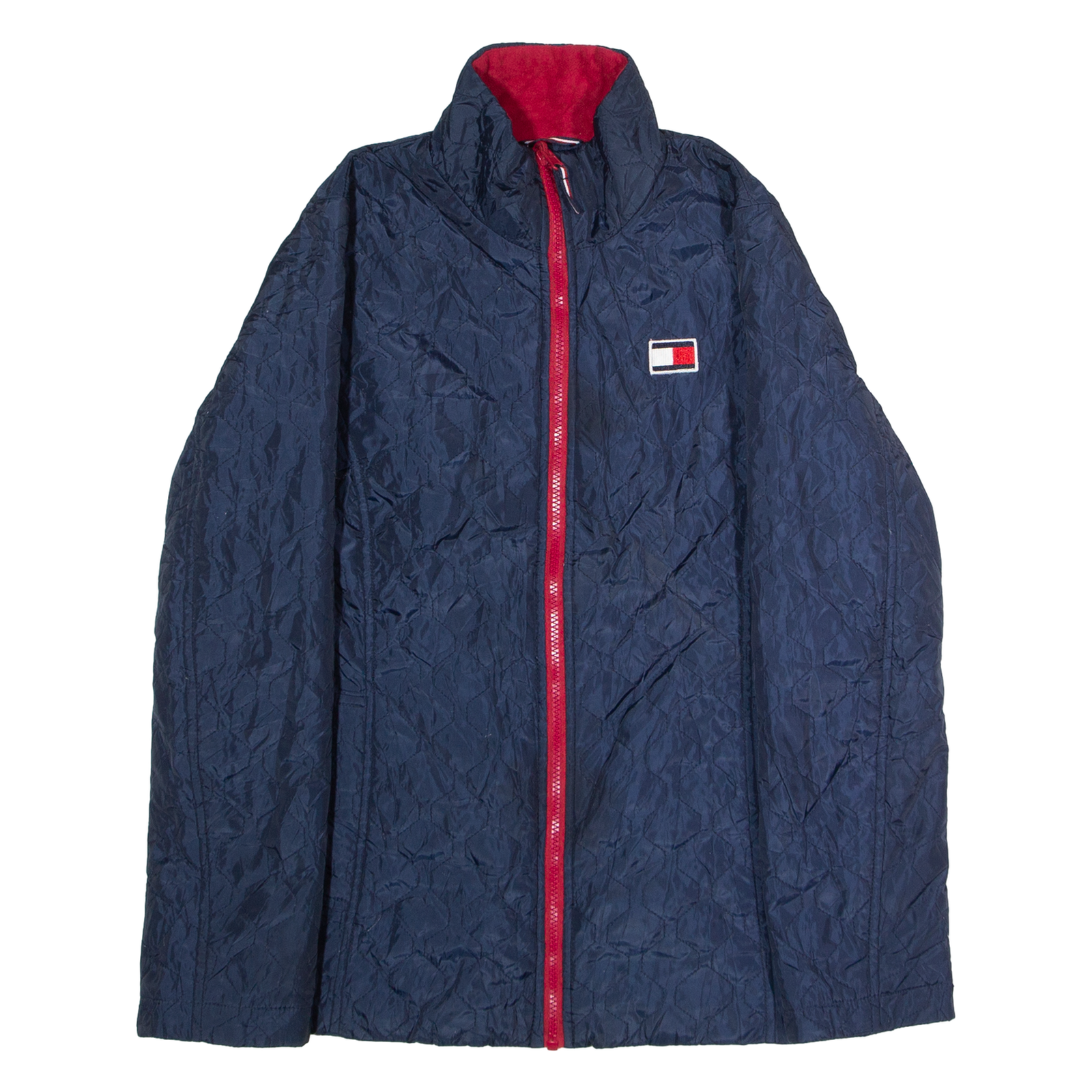TOMMY HILFIGER Womens Quilted Jacket Blue S Refurbished - N/A refurbished available on Cerqular