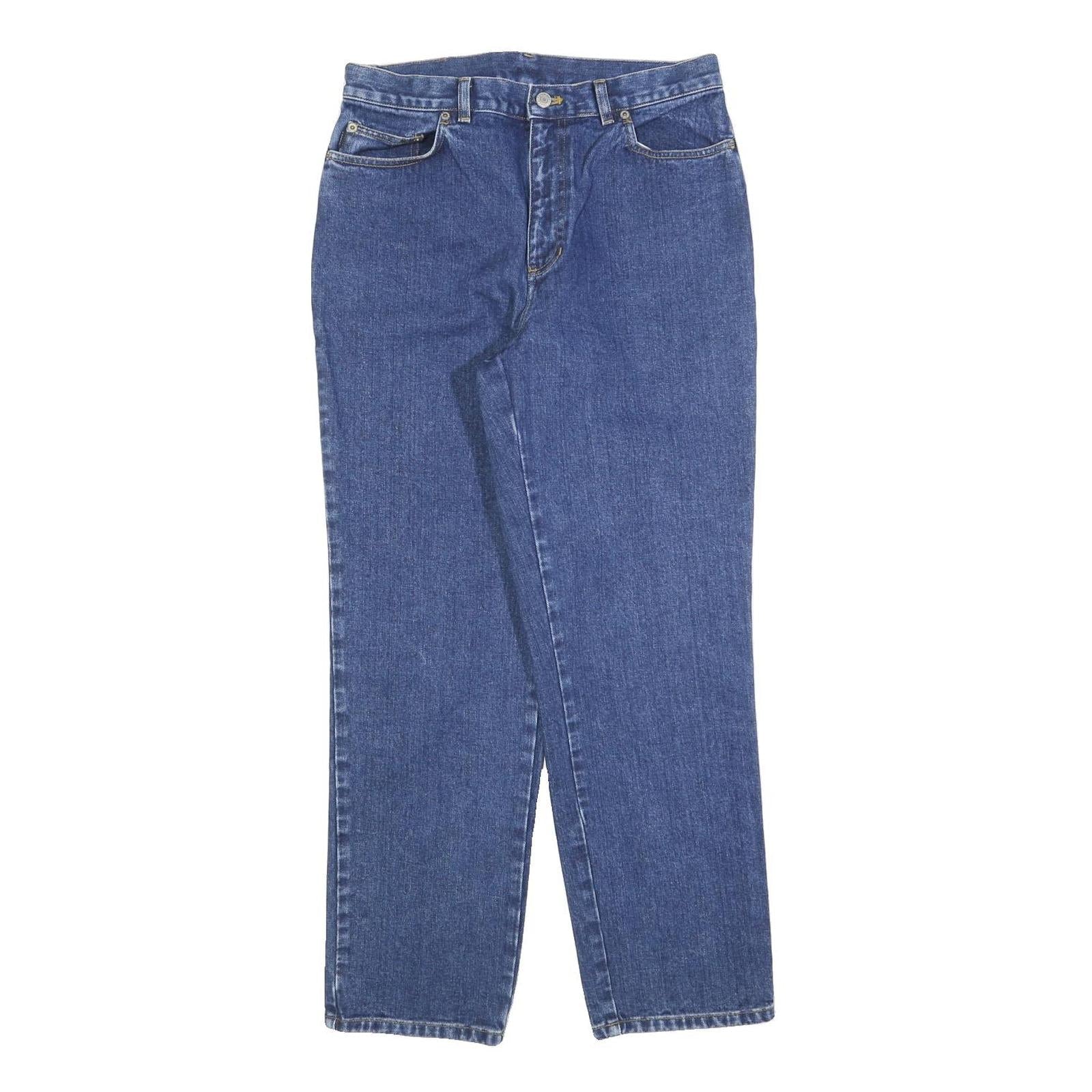 LAUREN RALPH LAUREN Womens Jeans Blue Regular Straight Denim Medium W28 L29 Refurbished - N/A refurbished available on Cerqular