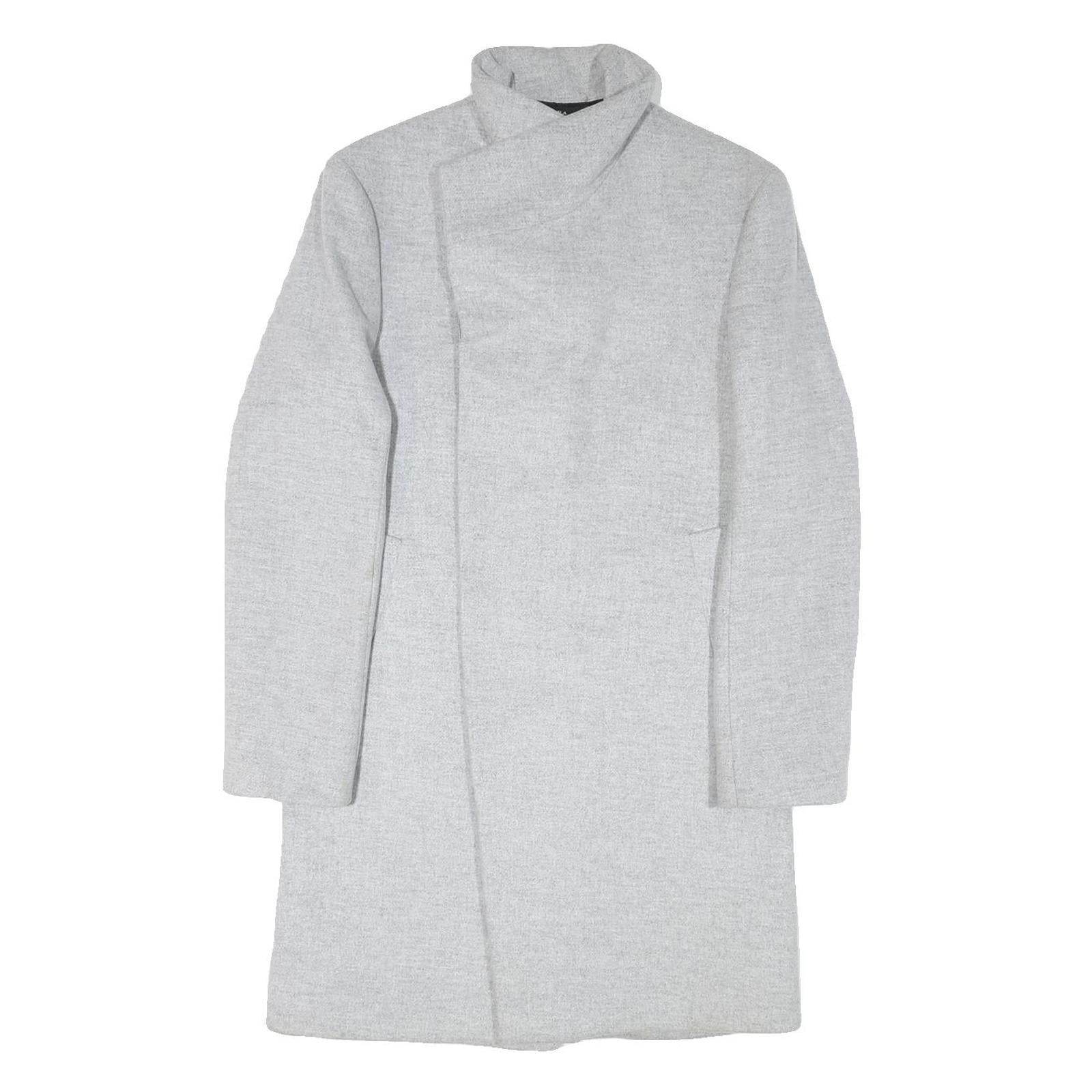 Buy ZARA Mens Grey Wool Blend Slim Jacket S Plain Button Closure Contemporary Refurbished - $28.59 ZARA Mens Grey Wool Blend Slim Jacket S Plain Button Closure Contemporary Refurbished - N/A refurbished available on Cerqular
