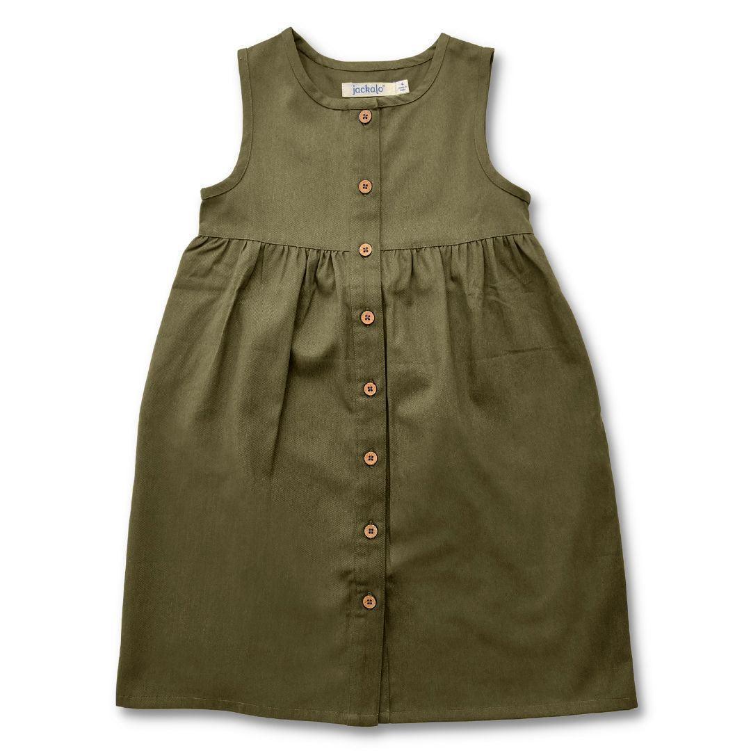 Buy Jo Dress - Dark Olive | Size: 6 y Refurbished - $99.00 Jo Dress - Dark Olive | Size: 6 y Refurbished - N/A refurbished available on Cerqular