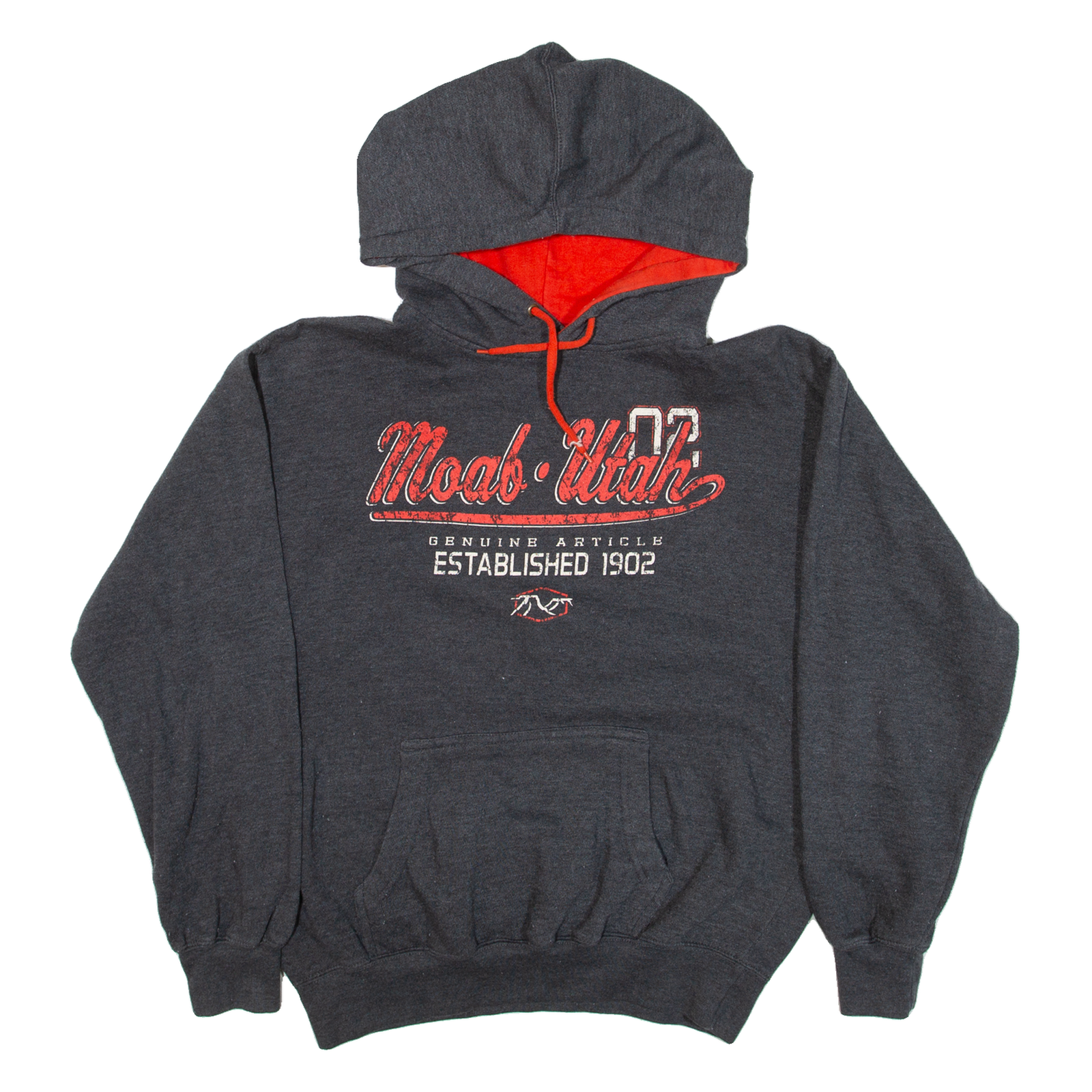 PRAIRIE MOUNTAIN Mods Utah Mens Grey Hoodie USA S Refurbished - N/A refurbished available on Cerqular