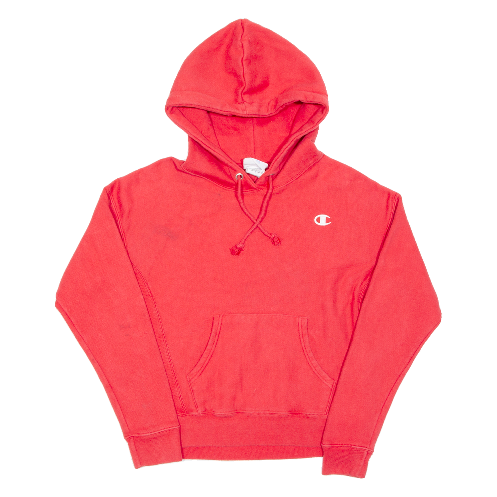 CHAMPION REVERSE WEAVE Womens Red Hoodie S Refurbished - N/A refurbished available on Cerqular
