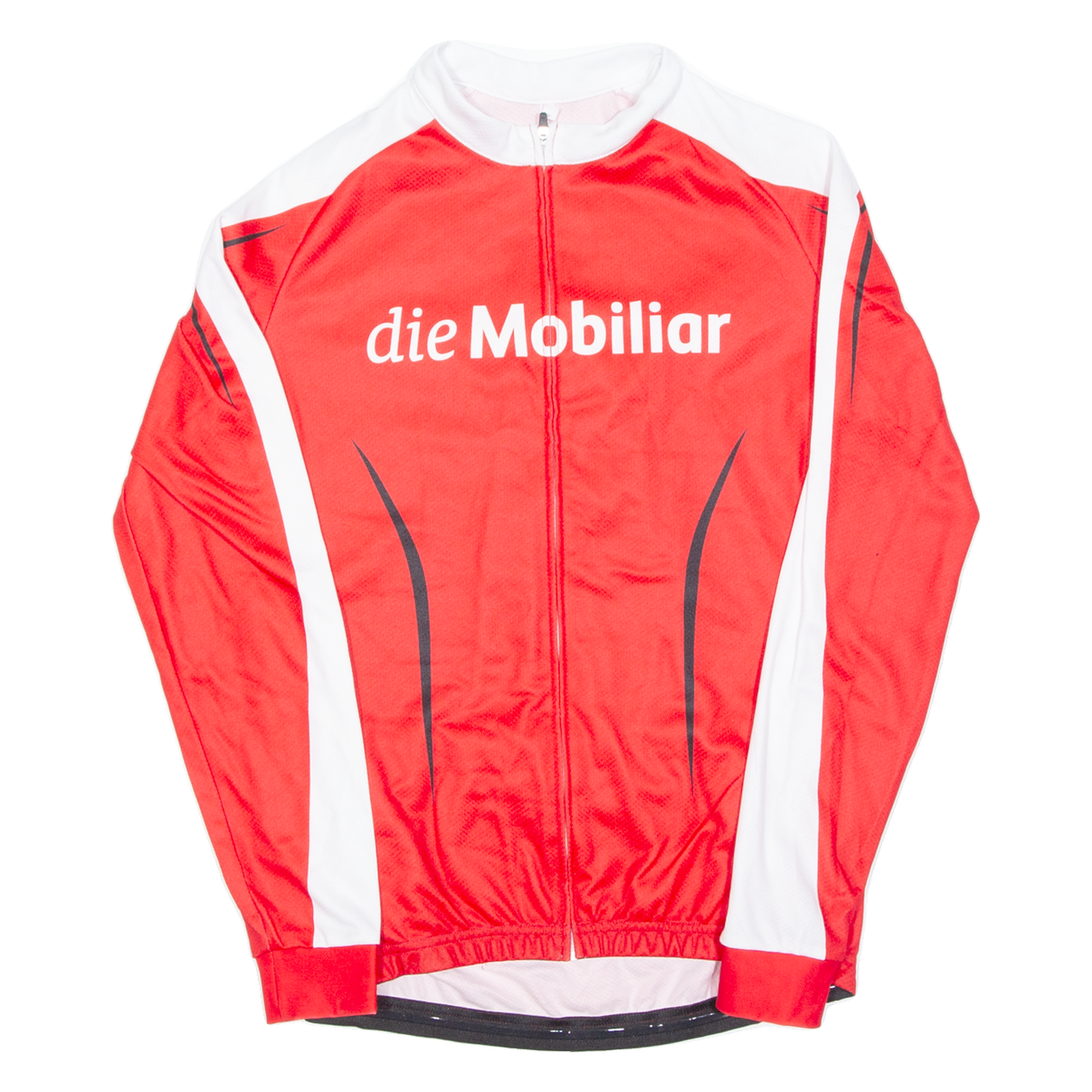 Cycling Mens Jersey Red Long Sleeve 1/2 Zip L Refurbished - N/A refurbished available on Cerqular