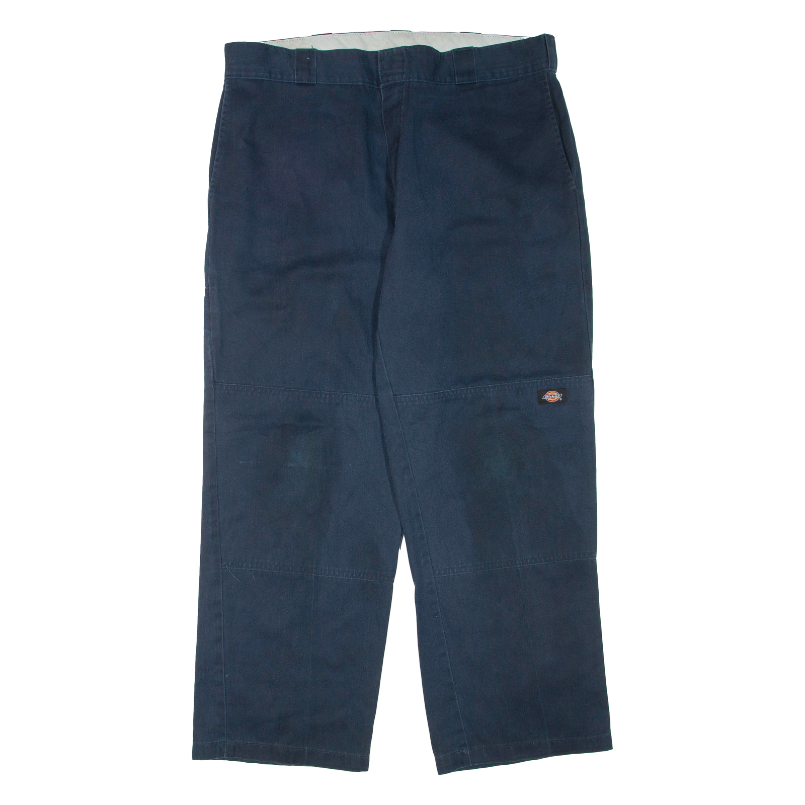 DICKIES Mens Trousers Blue Regular Straight W38 L30 Refurbished - N/A refurbished available on Cerqular