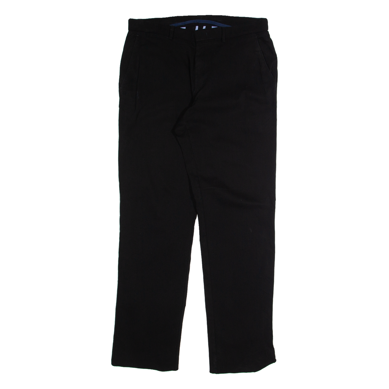 TOMMY HILFIGER Chino Mens Trousers Black Regular Straight W31 L29 Refurbished - N/A refurbished available on Cerqular