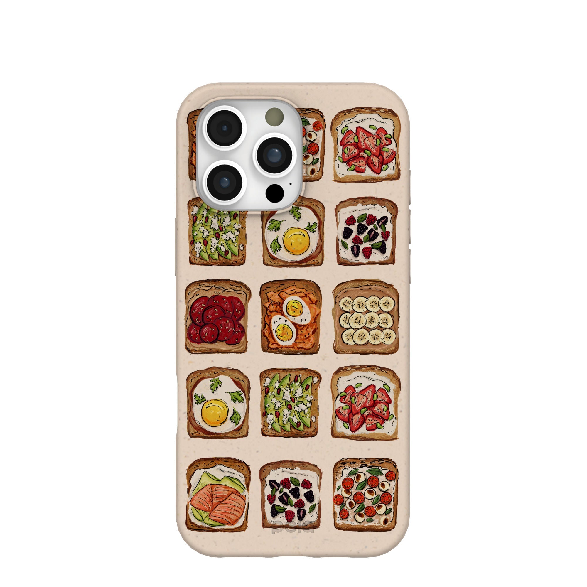 Seashell Toasted iPhone 16 Pro Max Case Refurbished - Pela Case refurbished available on Cerqular