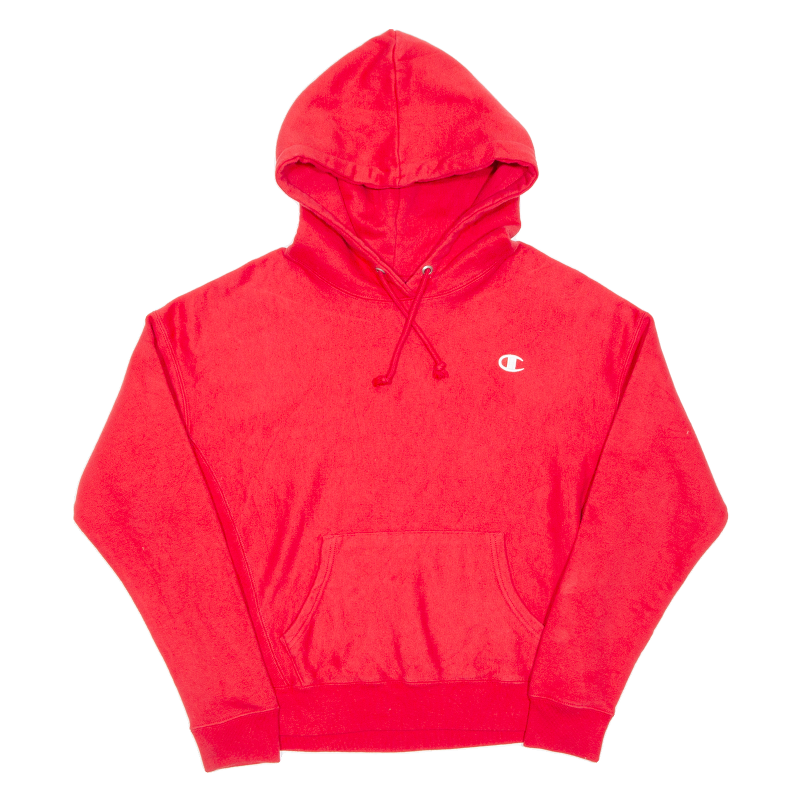 CHAMPION REVERSE WEAVE Womens Red Hoodie M Refurbished - N/A refurbished available on Cerqular