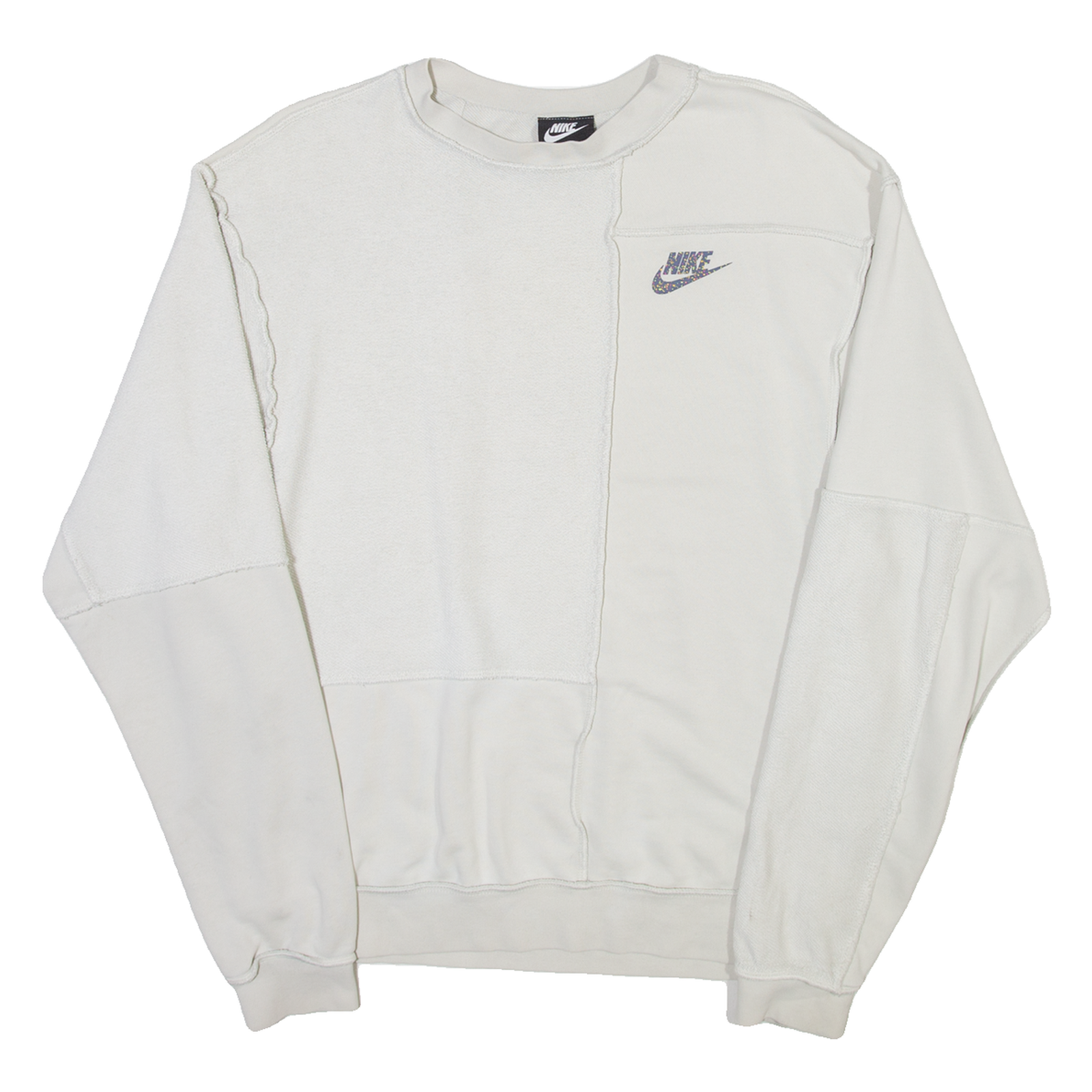 NIKE Mens Sweatshirt Grey XS Refurbished - N/A refurbished available on Cerqular