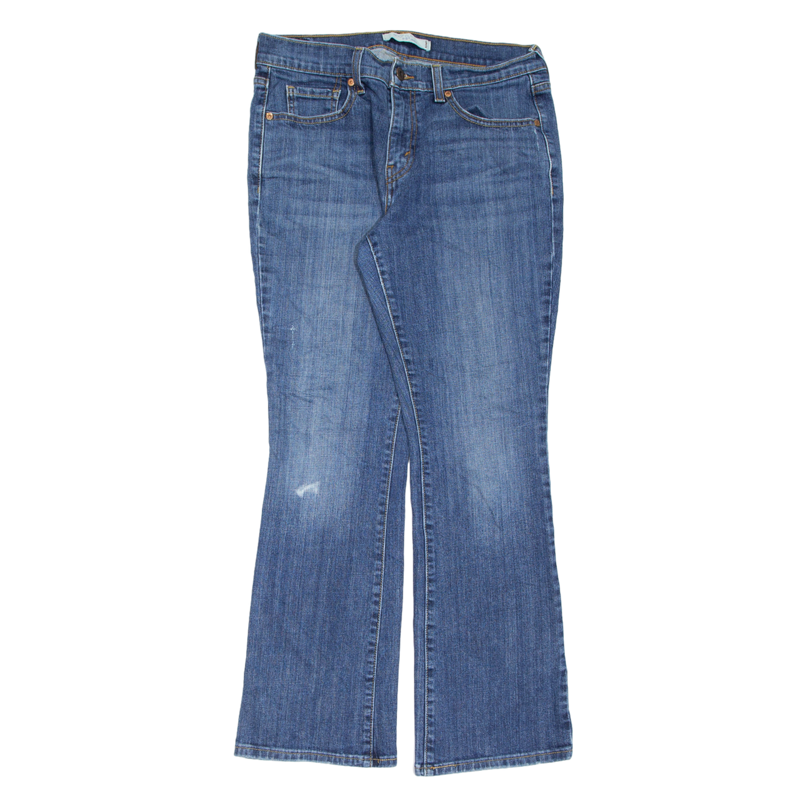 LEVI'S 515 Womens Jeans Blue Slim Bootcut Stone Wash W30 L30 Refurbished - N/A refurbished available on Cerqular