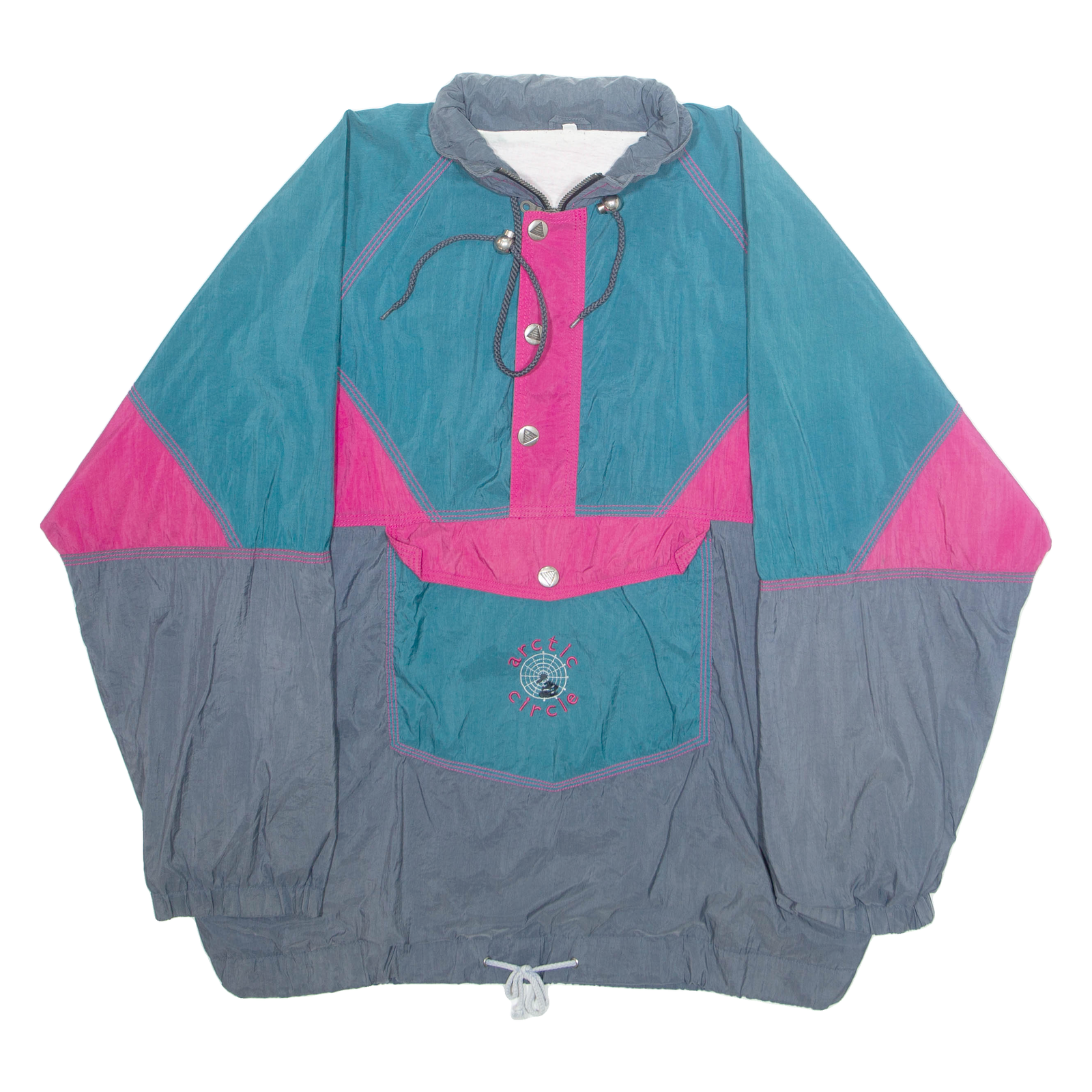 ARCTIC CICRLE Womens Anorak Jacket Grey XL Refurbished - N/A refurbished available on Cerqular