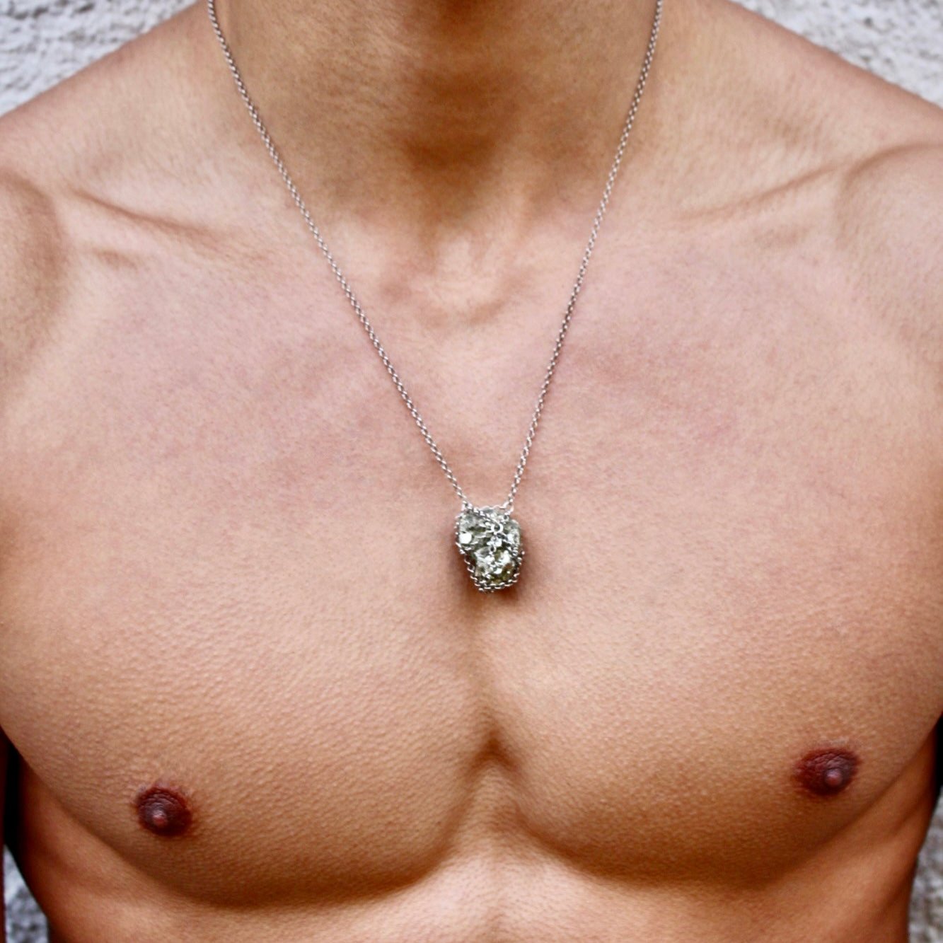 Buy Caged Pyrite Necklace | Jewelry Material: Sterling silver Refurbished - $110.00 Caged Pyrite Necklace | Jewelry Material: Sterling silver Refurbished - N/A (Note: There is no well-known brand with this name refurbished available on Cerqular