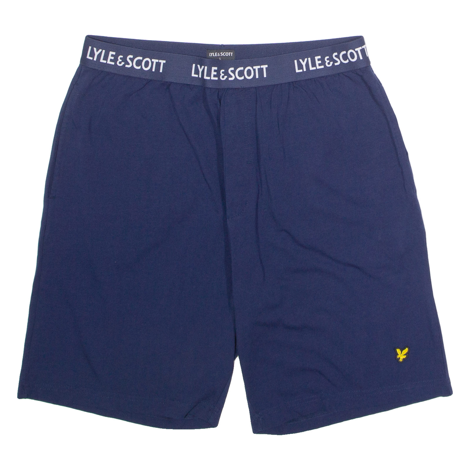 LYLE & SCOTT Mens Casual Shorts Blue L W30 Refurbished - N/A refurbished available on Cerqular