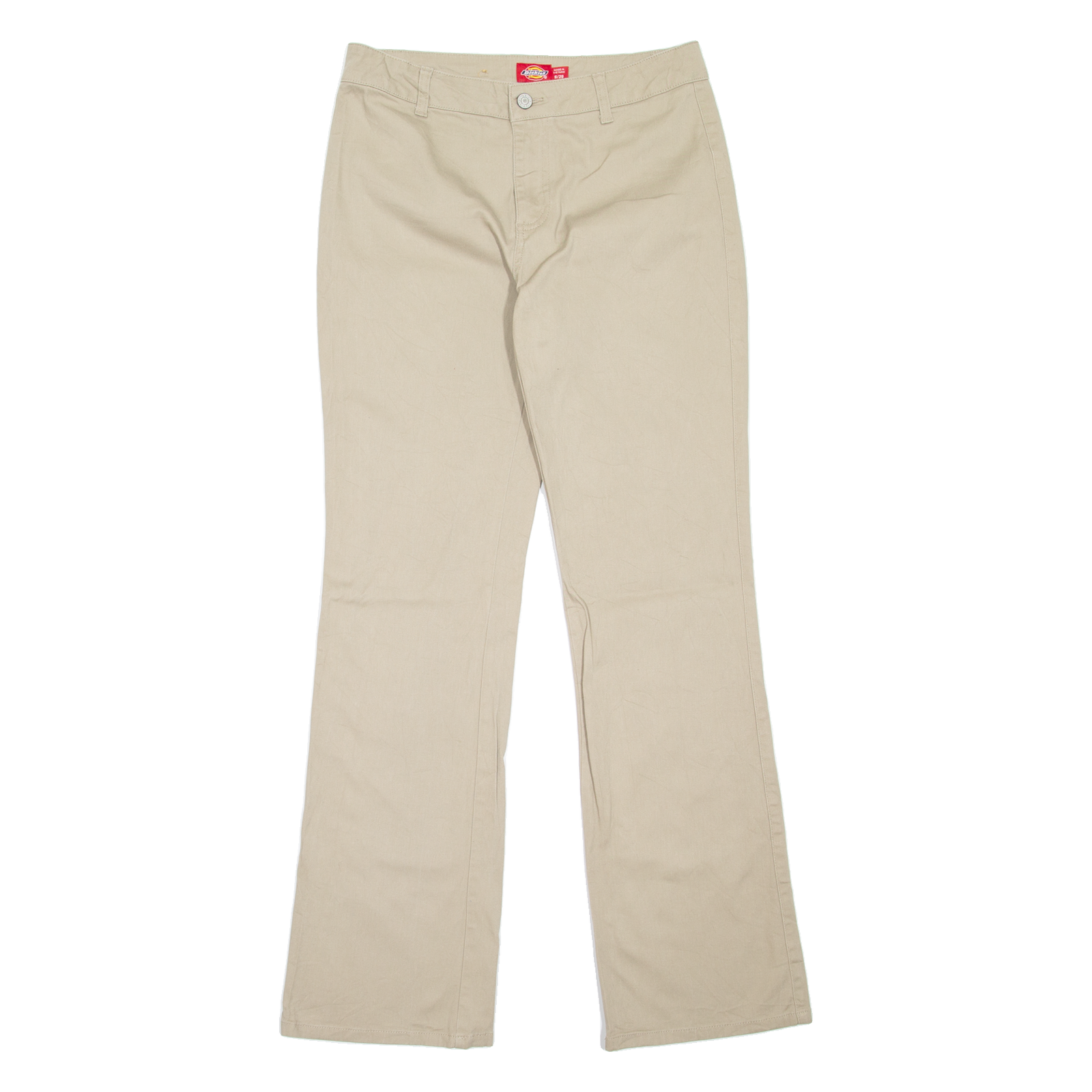 DICKIES Workwear Womens Trousers Beige Regular Bootcut W29 L31 Refurbished - N/A refurbished available on Cerqular