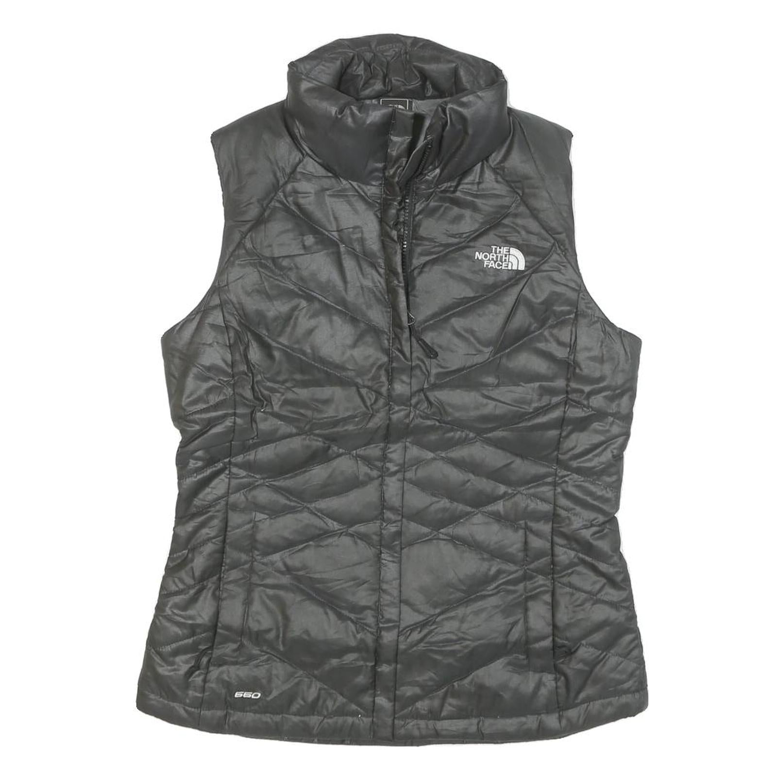 THE NORTH FACE Womens Black Insulated Sleeveless Jacket S Polyester Blend Refurbished - N/A refurbished available on Cerqular