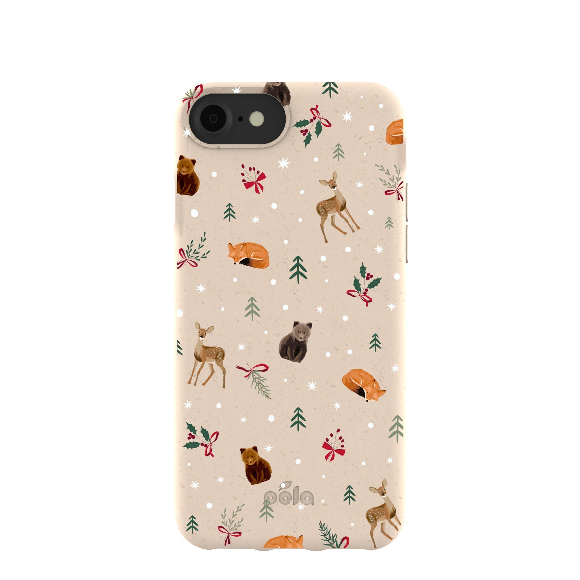 Seashell Winter Woodland iPhone 6/6s/7/8/SE Case Refurbished - Pela Case refurbished available on Cerqular