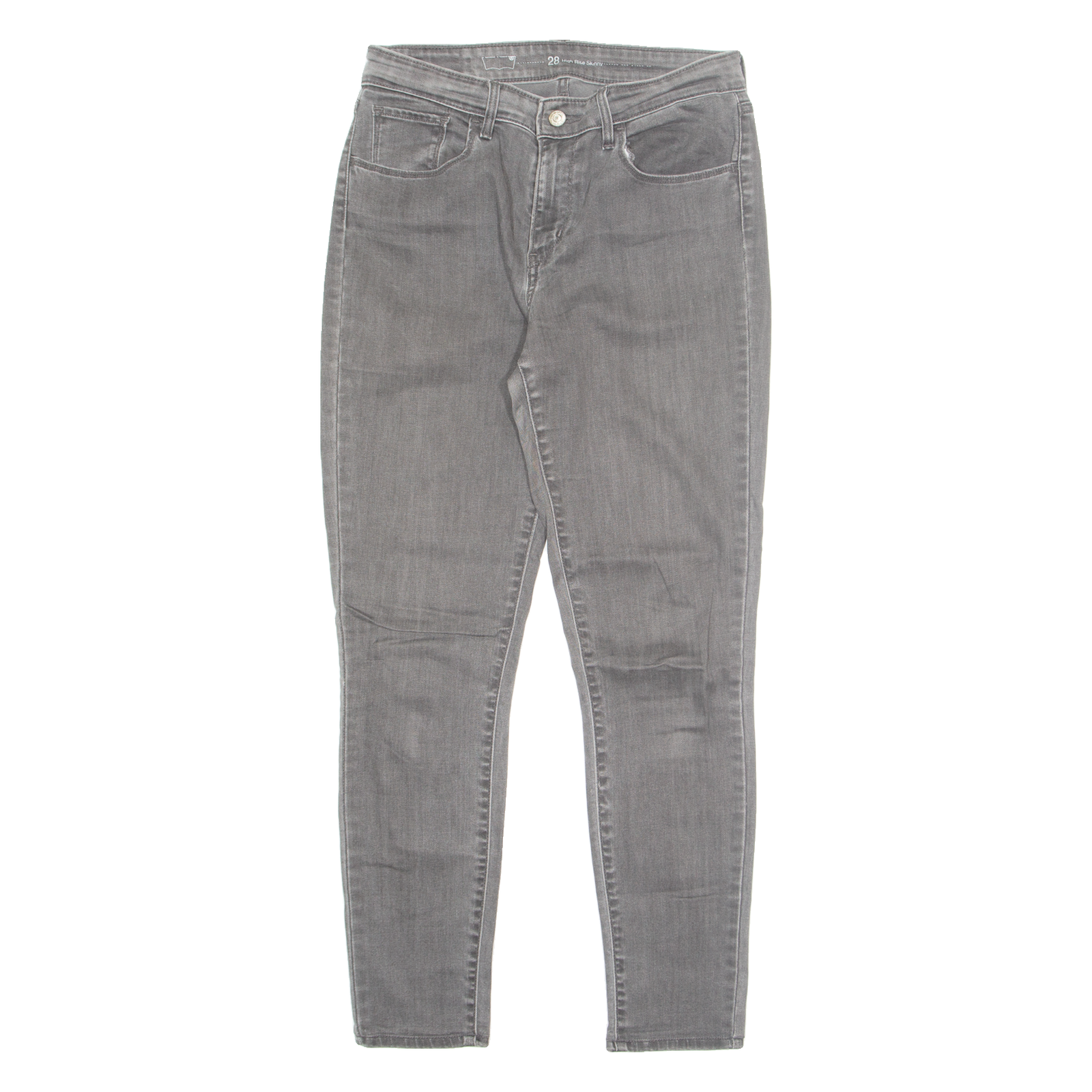 LEVI'S Womens Jeans Grey Slim Straight W28 L28 Refurbished - N/A refurbished available on Cerqular