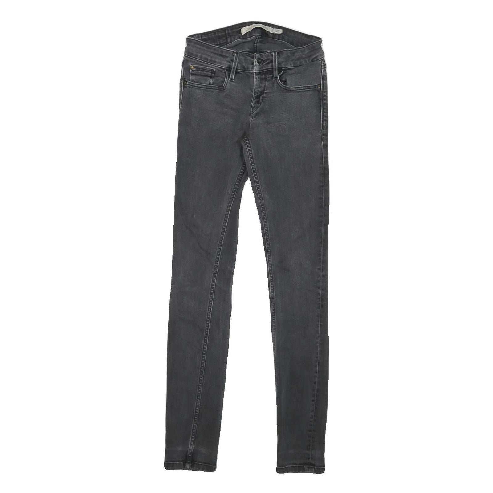 CALVIN KLEIN JEANS Womens Slim Skinny Denim Dark Jeans W23 L29 Stretch Cotton Refurbished - N/A refurbished available on Cerqular