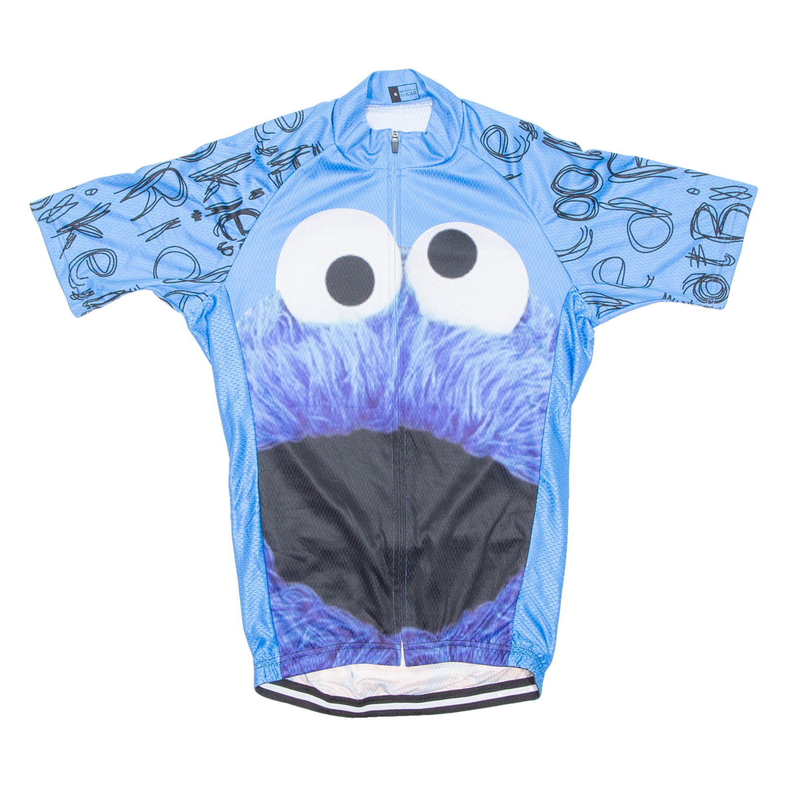 Cycling Mens Jersey Blue 1/2 Zip S Refurbished - N/A refurbished available on Cerqular
