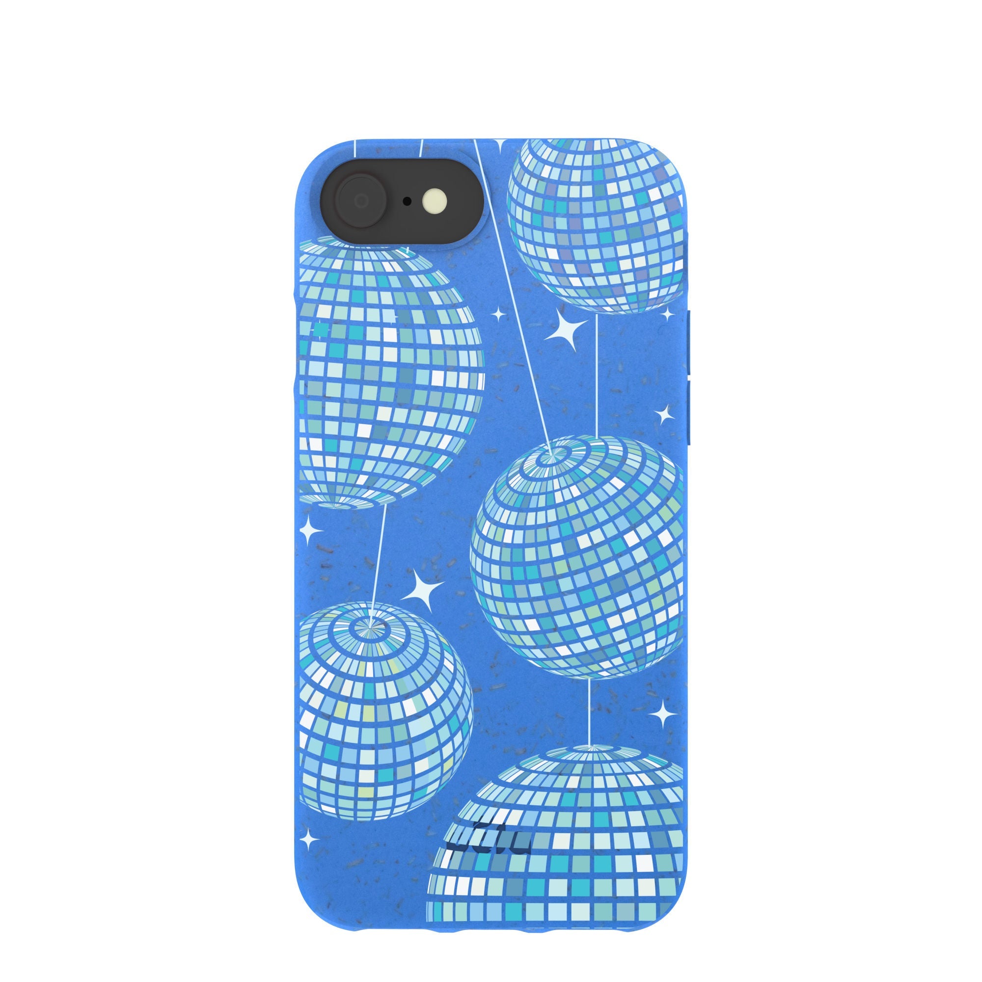 Electric Blue Blue Groove iPhone 6/6s/7/8/SE Case Refurbished - Pela Case refurbished available on Cerqular