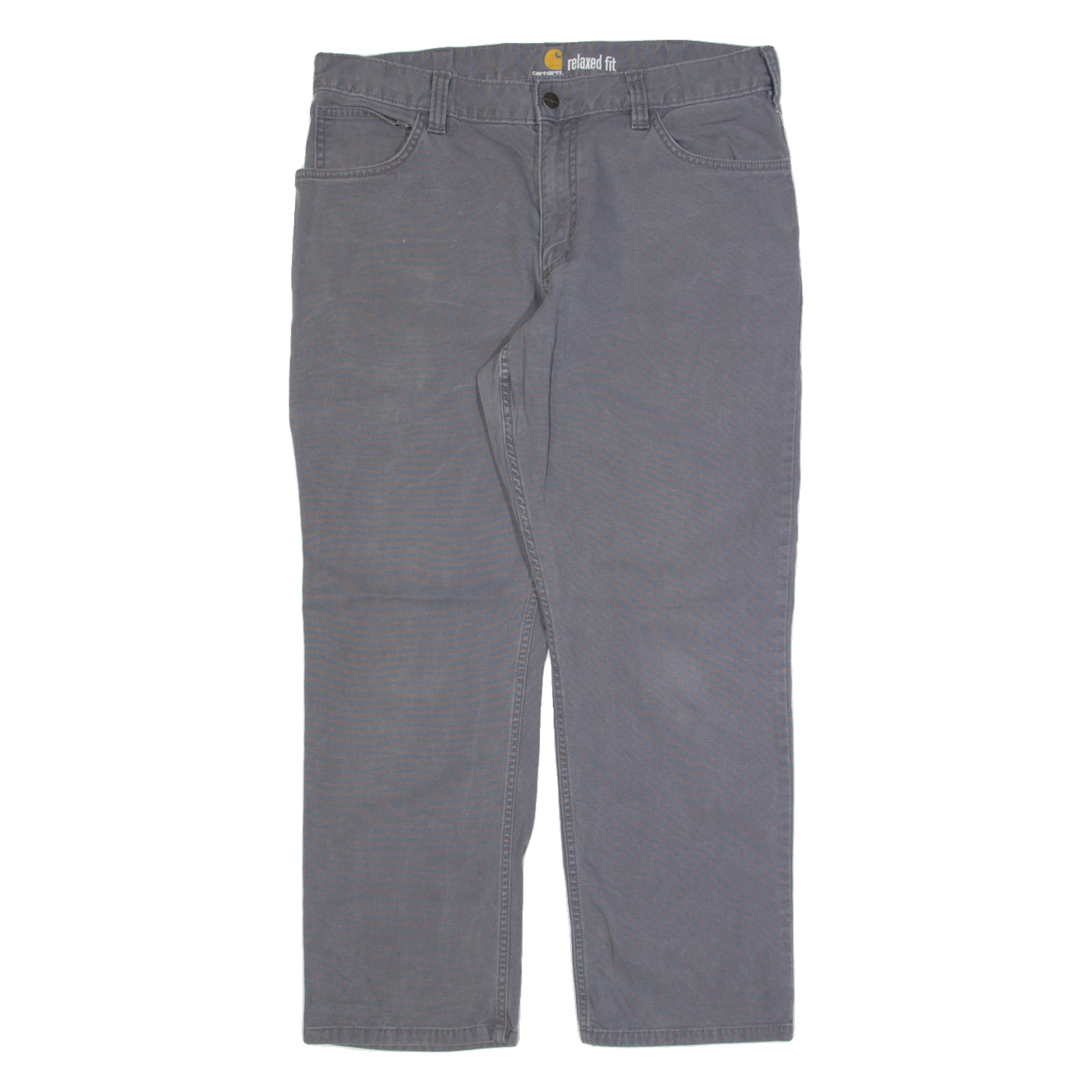 CARHARTT Workwear Mens Trousers Grey Relaxed Straight W35 L28 Refurbished - N/A refurbished available on Cerqular