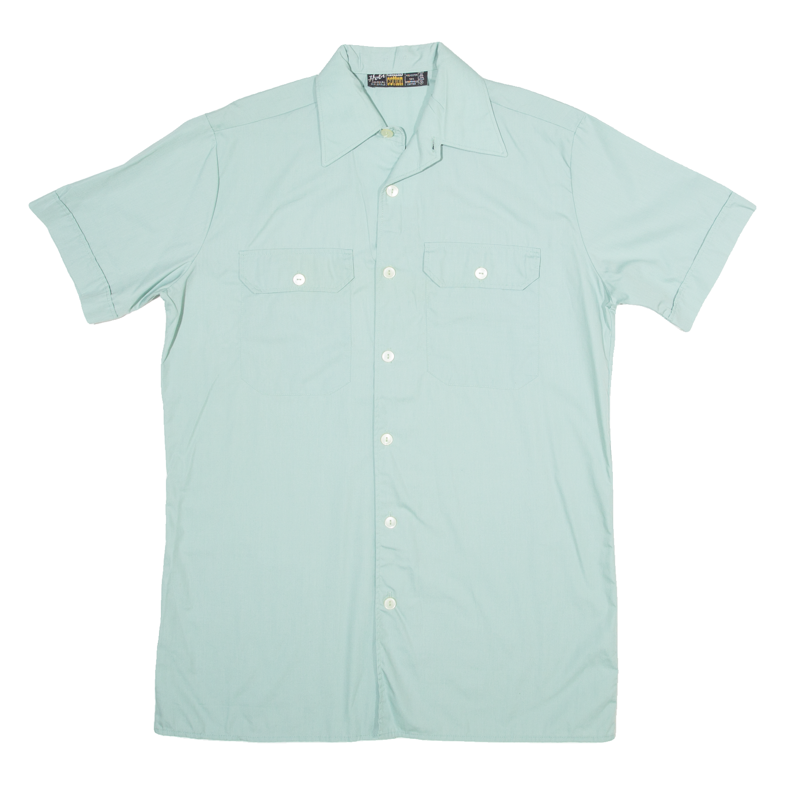 HOBI Mens Plain Shirt Green 90s M Refurbished - N/A refurbished available on Cerqular
