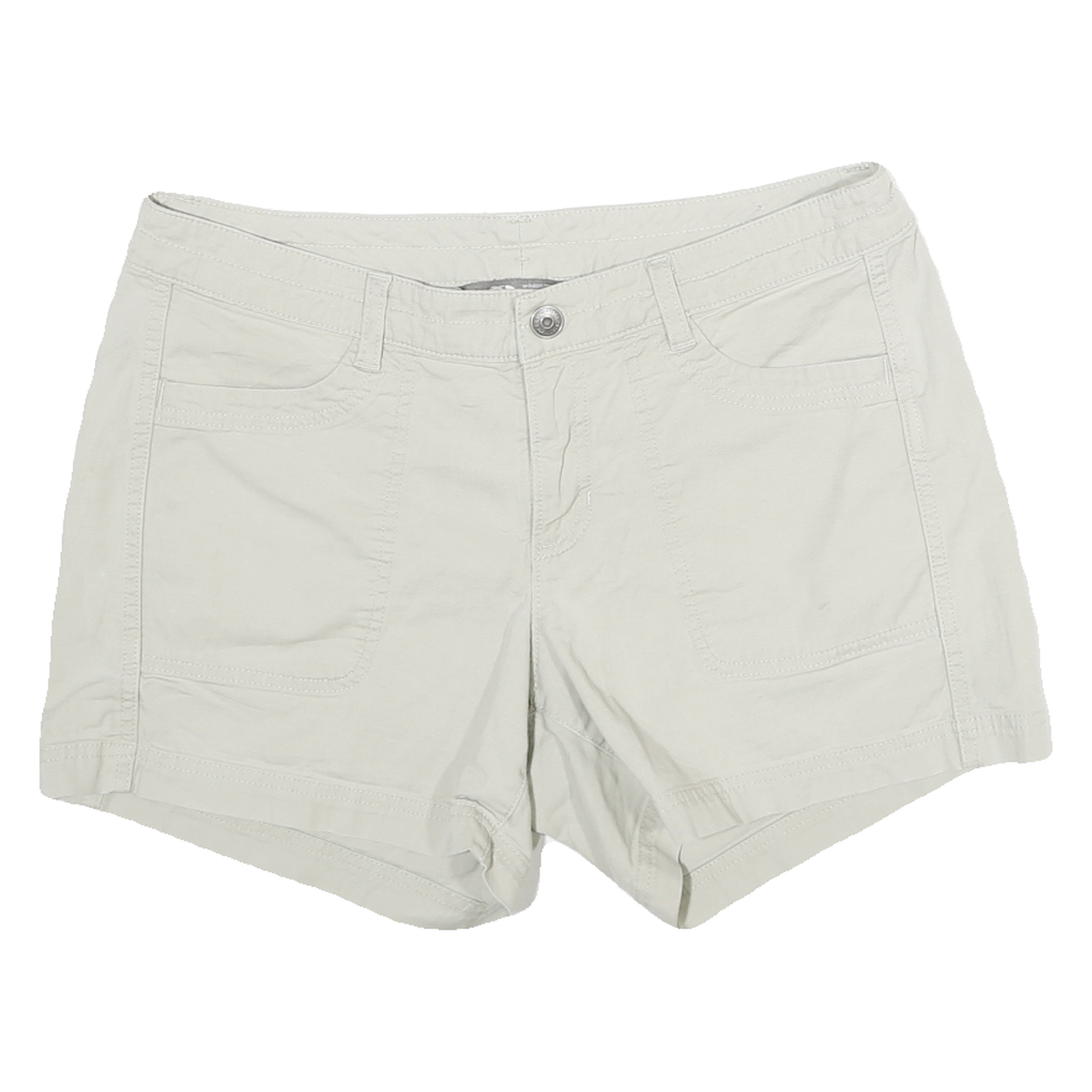 THE NORTH FACE Womens Beige Casual Shorts L W32 Cotton Blend Pockets Refurbished - N/A refurbished available on Cerqular