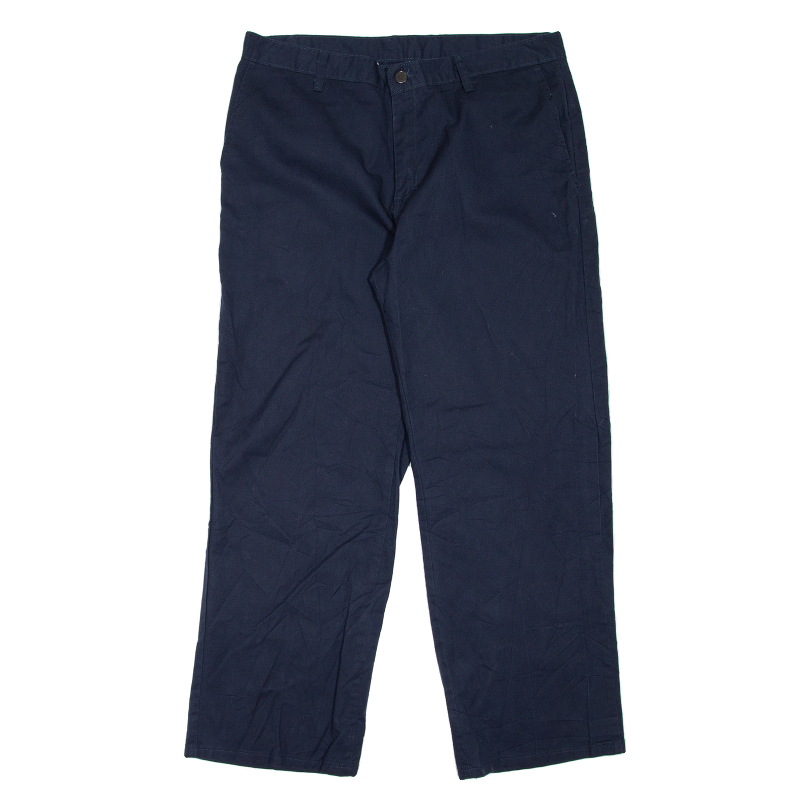 DICKIES Workwear Mens Trousers Blue Loose Straight W36 L30 Refurbished - N/A refurbished available on Cerqular
