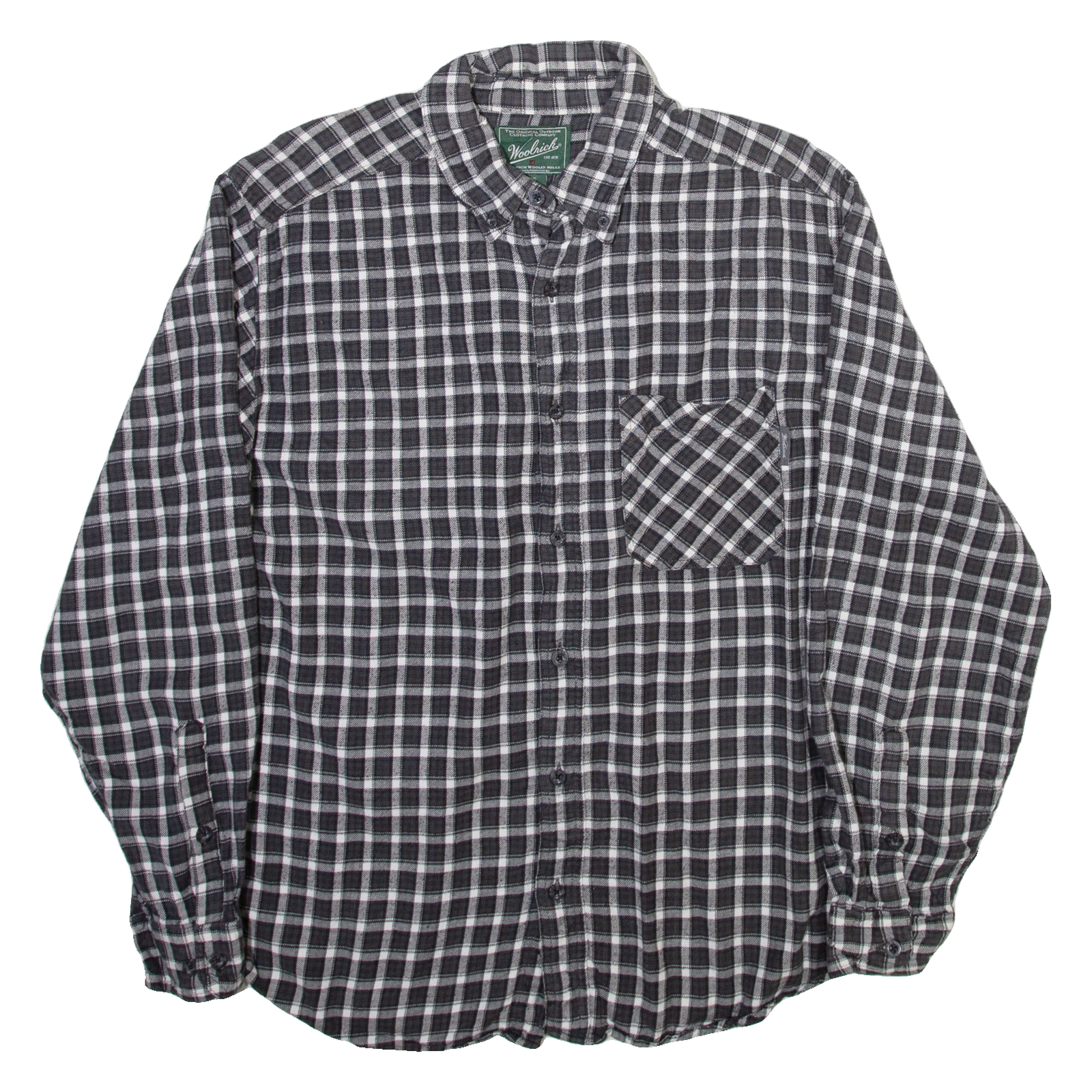 Buy WOOLRICH Mens Shirt Grey Check Long Sleeve L Refurbished - $50.69 WOOLRICH Mens Shirt Grey Check Long Sleeve L Refurbished - N/A refurbished available on Cerqular