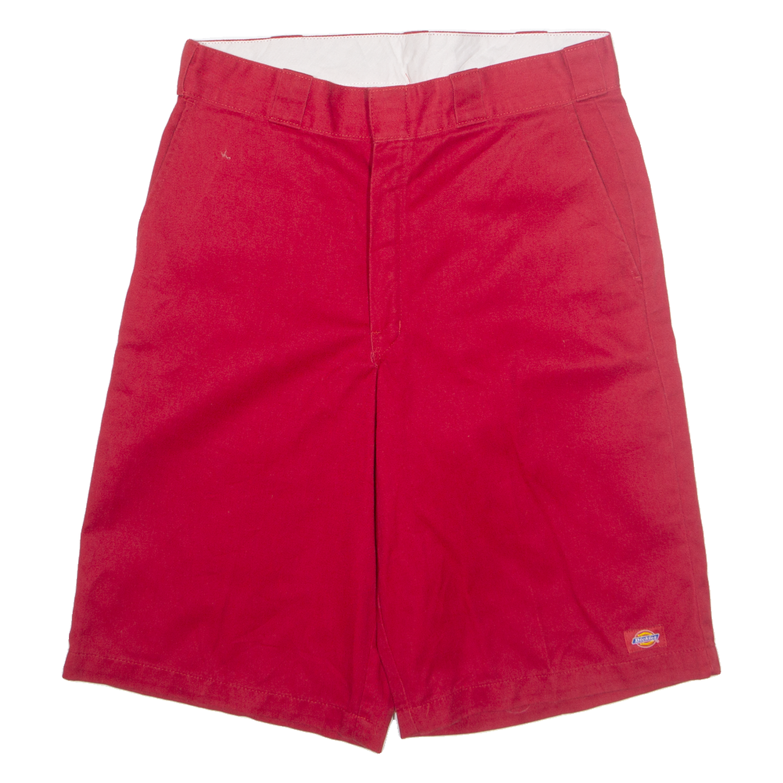 DICKIES Mens Workwear Shorts Red M W34 Refurbished - N/A refurbished available on Cerqular
