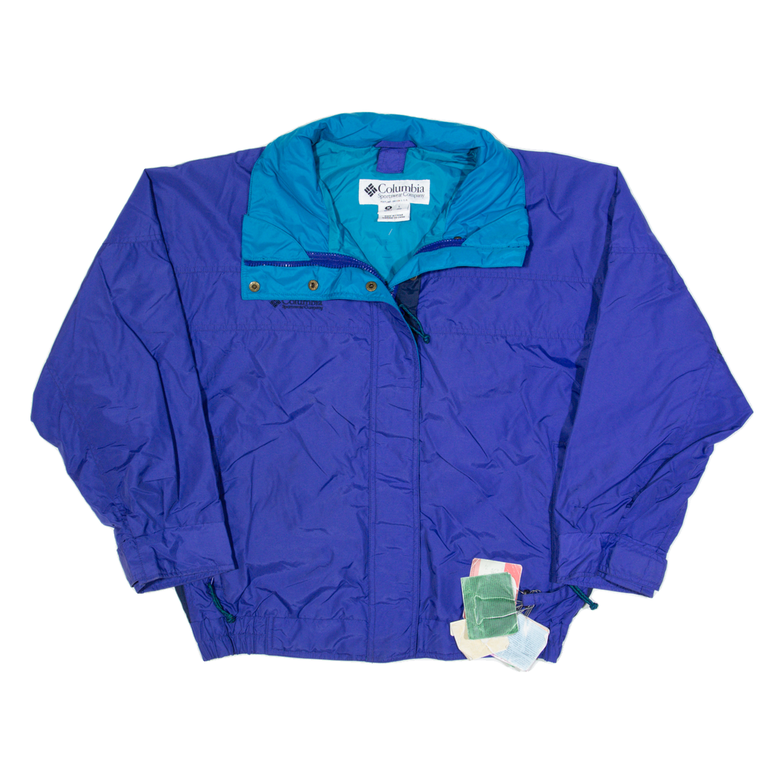 COLUMBIA Womens Jacket Blue 90s M Refurbished - N/A refurbished available on Cerqular