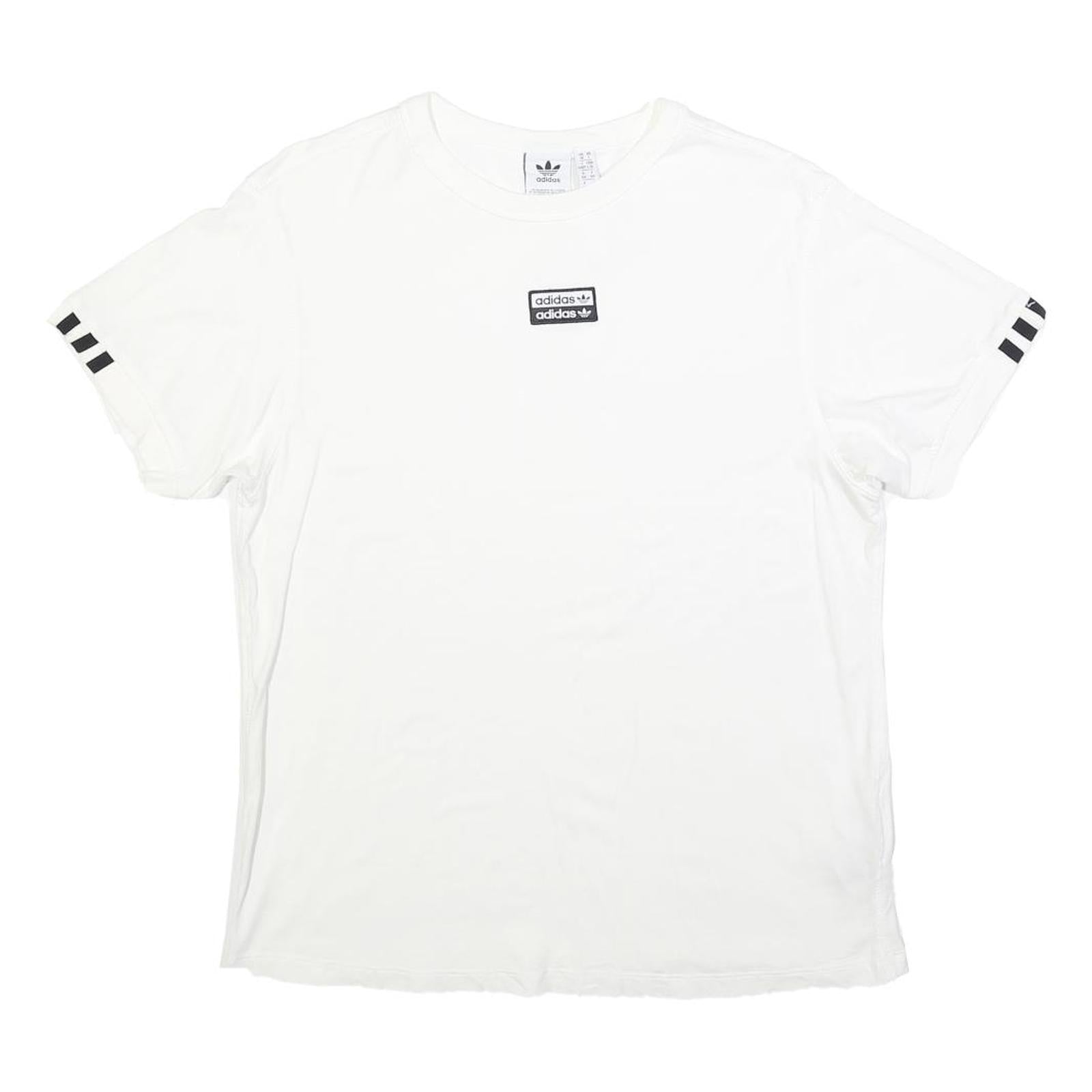Buy ADIDAS Womens White Graphic T-Shirt UK 18 Short Sleeve Crew Neck Logo Casual Refurbished - $16.89 ADIDAS Womens White Graphic T-Shirt UK 18 Short Sleeve Crew Neck Logo Casual Refurbished - N/A refurbished available on Cerqular