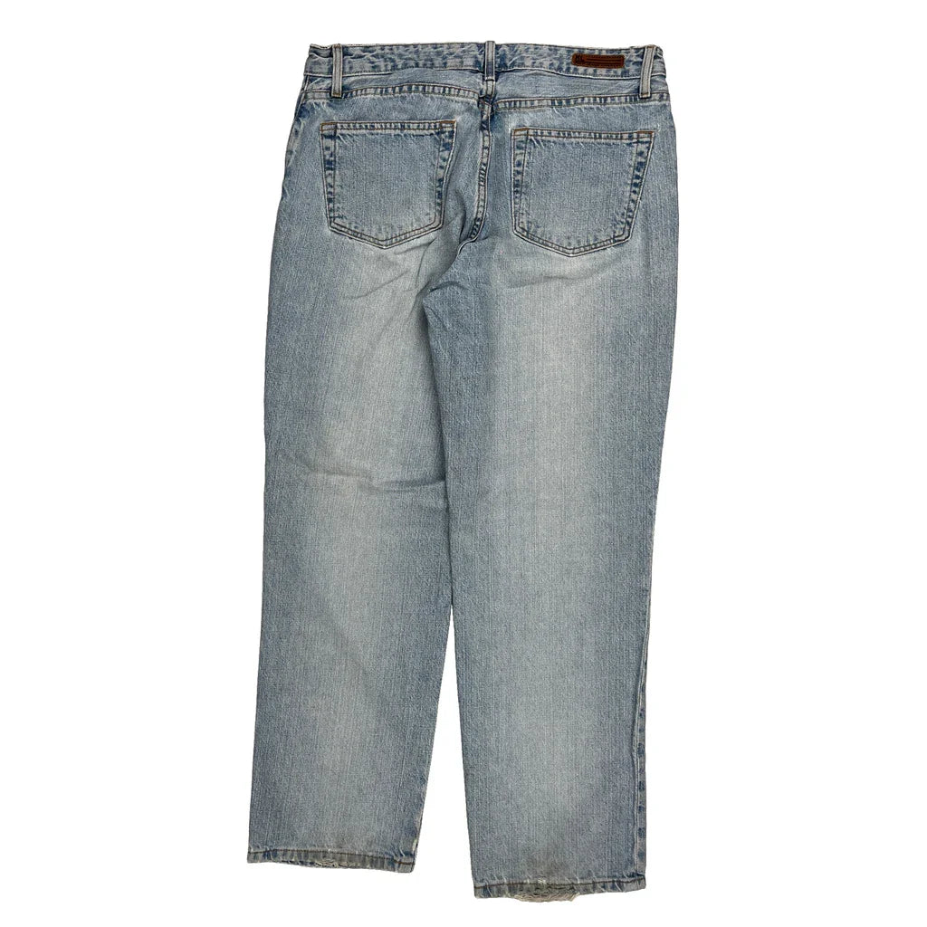 Buy American Eagle Jeans - 34W UK 14 Light Wash Cotton Refurbished - $46.89 American Eagle Jeans - 34W UK 14 Light Wash Cotton Refurbished - Thrifted (note: this is a term often used to describe second- refurbished available on Cerqular