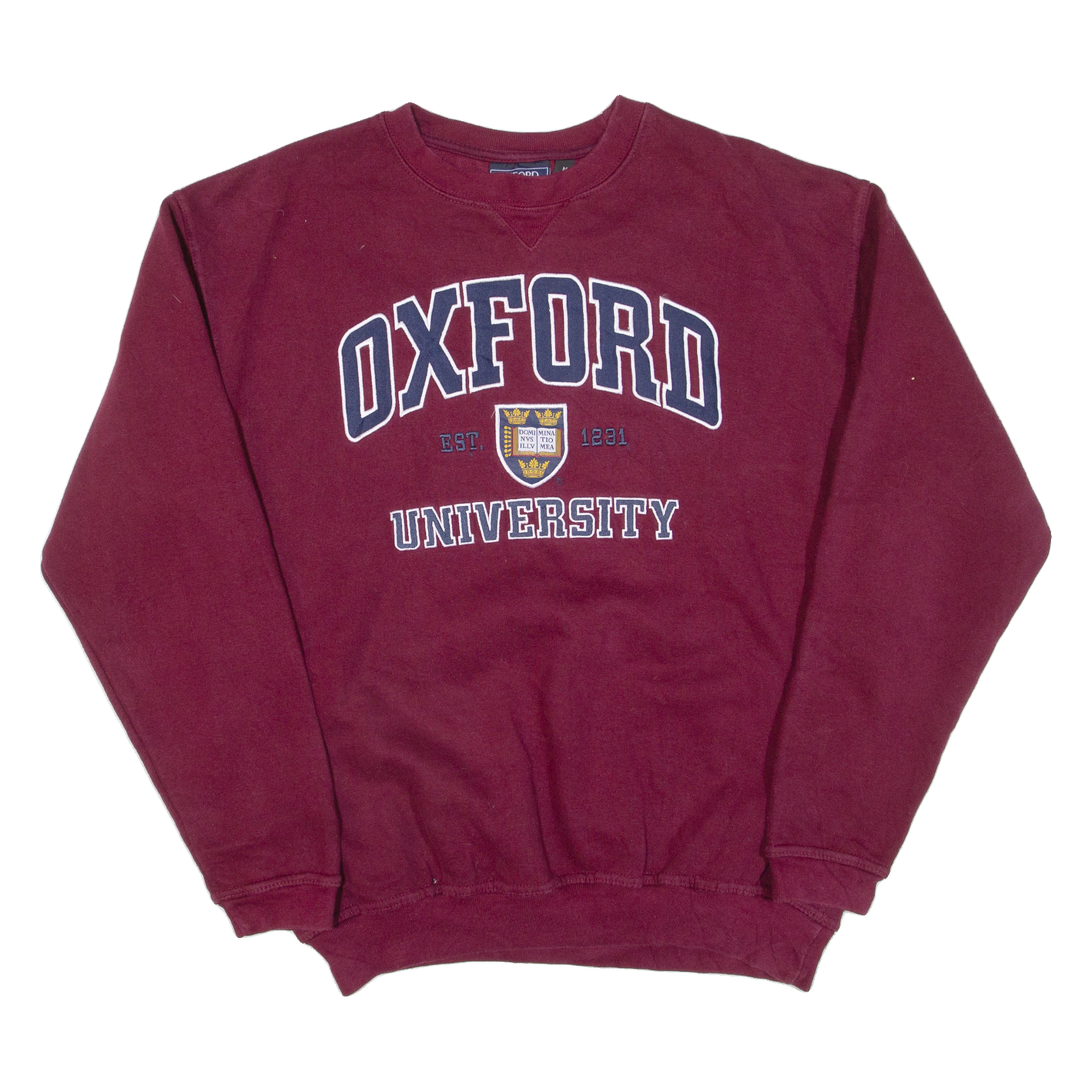 Oxford University Mens Sweatshirt Maroon M Refurbished - N/A refurbished available on Cerqular