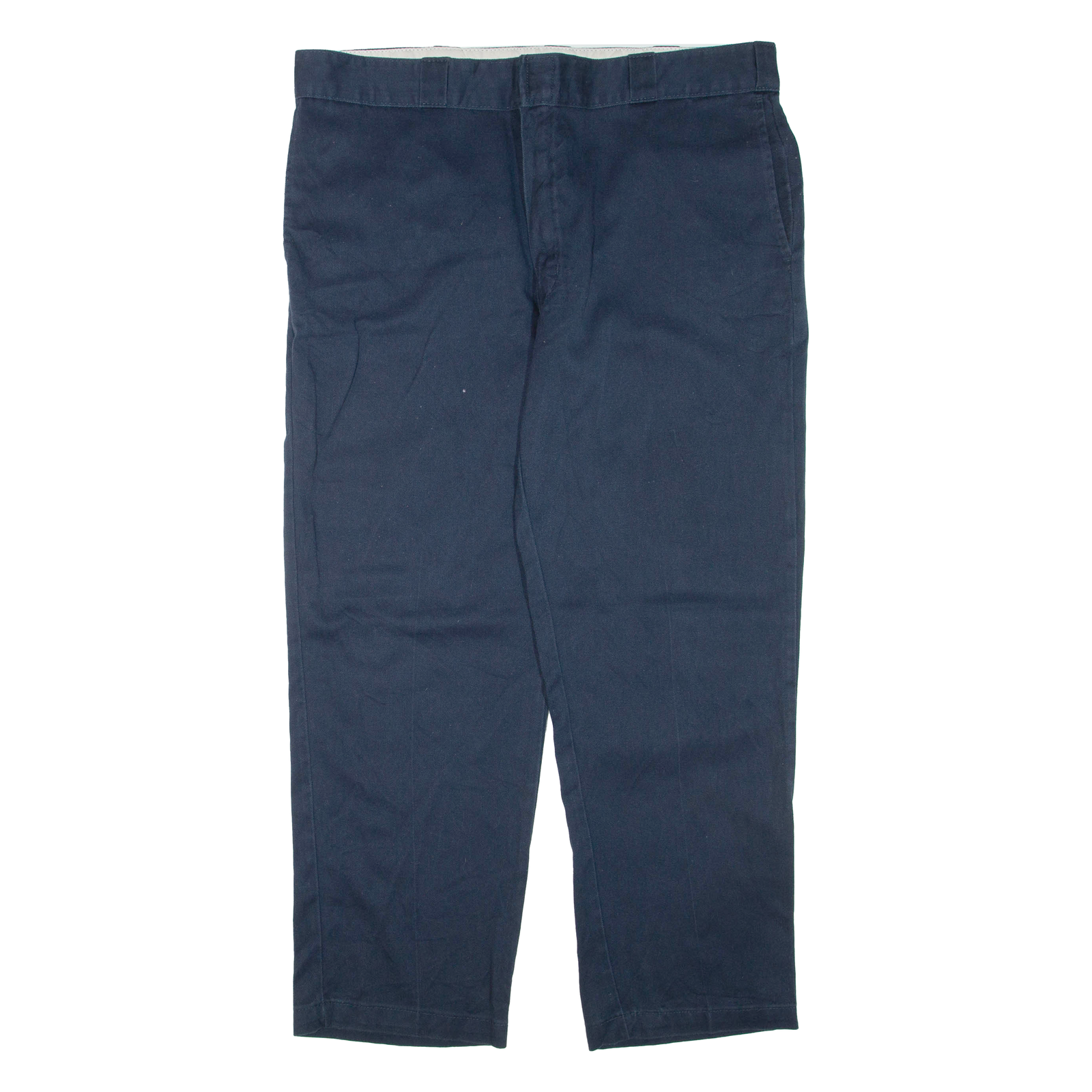 DICKIES Mens Trousers Blue Regular Tapered W40 L30 Refurbished - N/A refurbished available on Cerqular
