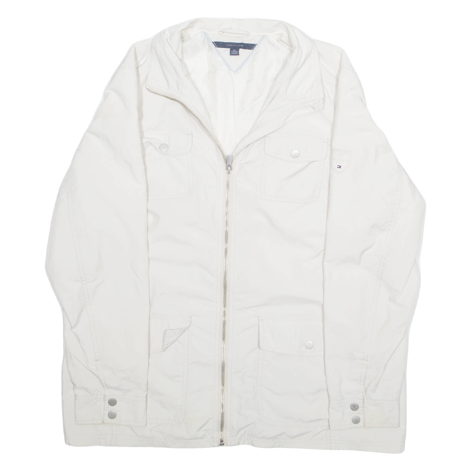 TOMMY HILFIGER Womens Jacket White 2XL Refurbished - N/A refurbished available on Cerqular