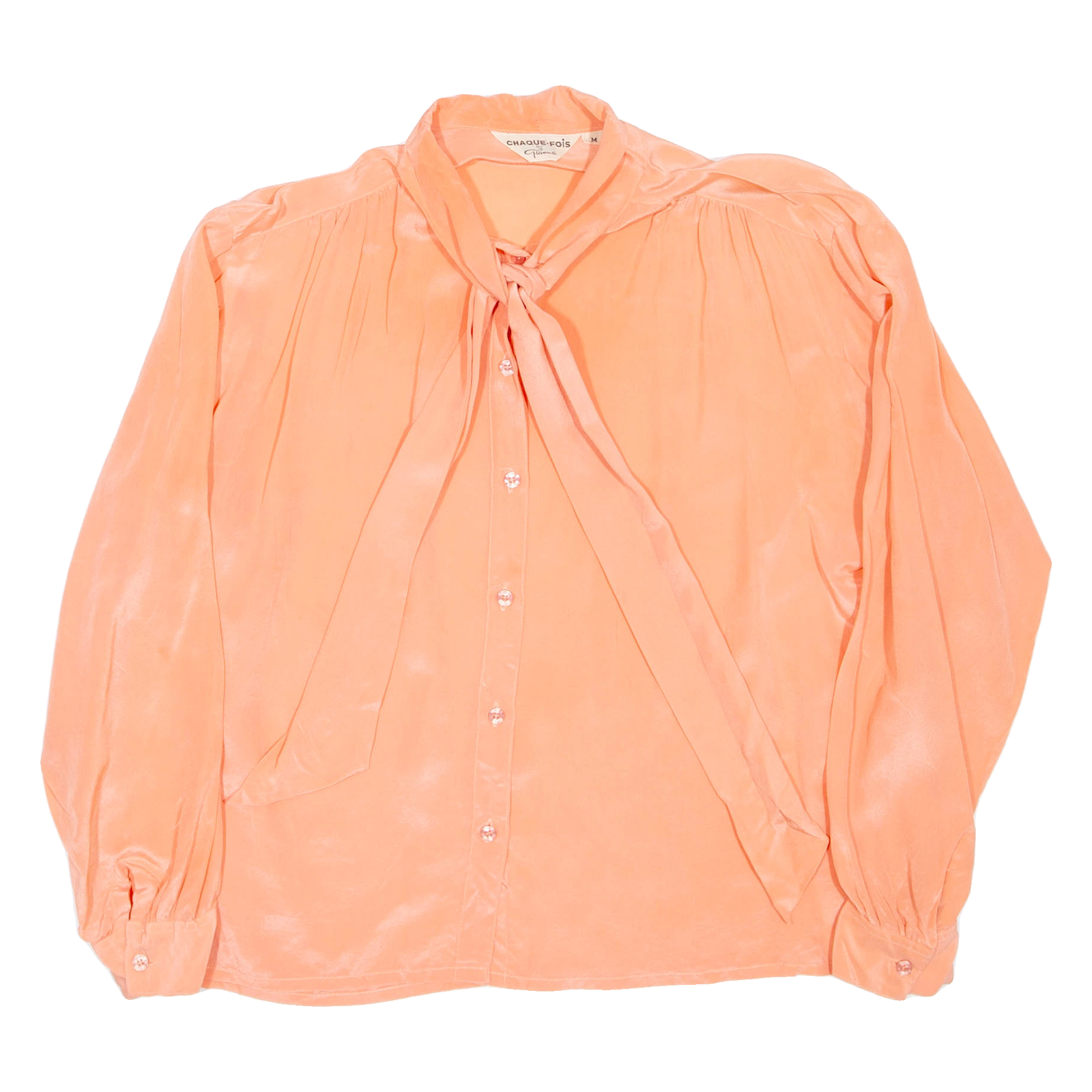 Womens Blouse Pink High Neck Long Sleeve L Refurbished - N/A refurbished available on Cerqular
