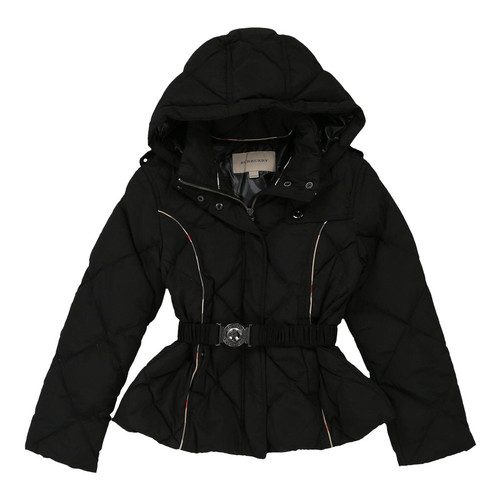10 Years Burberry Puffer - Small Black Nylon Blend | Size: small Refurbished - N/A (Preloved Designer is not a specific brand, it refurbished available on Cerqular