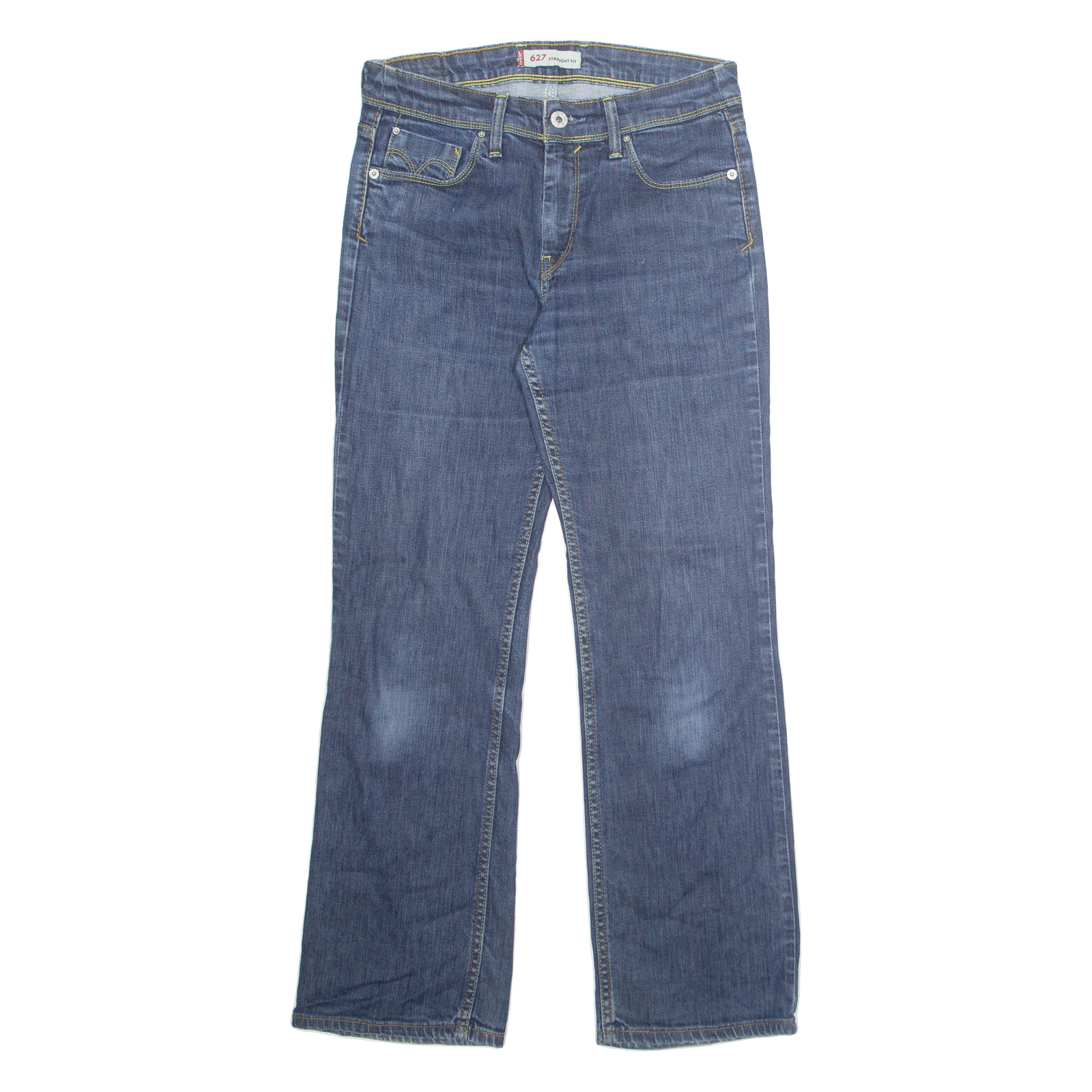 Buy LEVI'S 627 Womens Jeans Blue Regular Straight Stone Wash W28 L28 Refurbished - $21.83 LEVI'S 627 Womens Jeans Blue Regular Straight Stone Wash W28 L28 Refurbished - N/A refurbished available on Cerqular