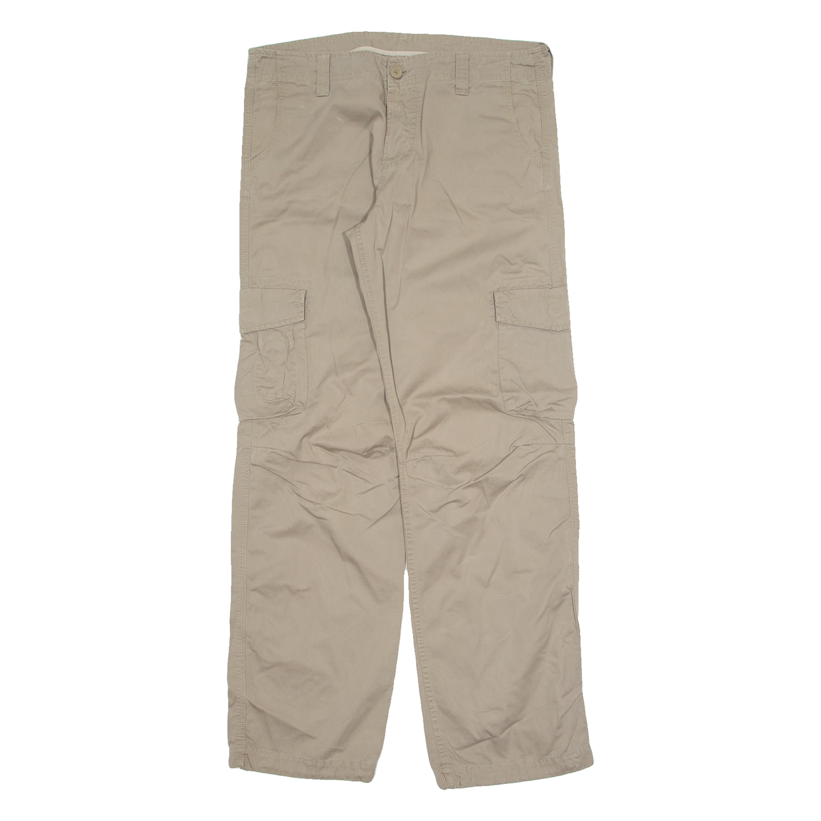 CARHARTT Thrift Pant Mens Trousers Beige Regular Straight W35 L34 Refurbished - N/A refurbished available on Cerqular