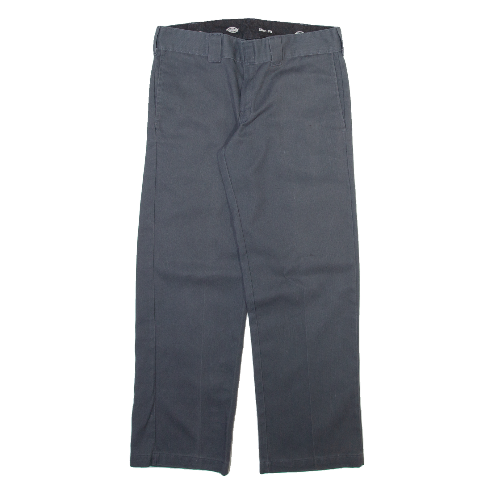 DICKIES Mens Trousers Grey Slim Straight W32 L29 Refurbished - N/A refurbished available on Cerqular