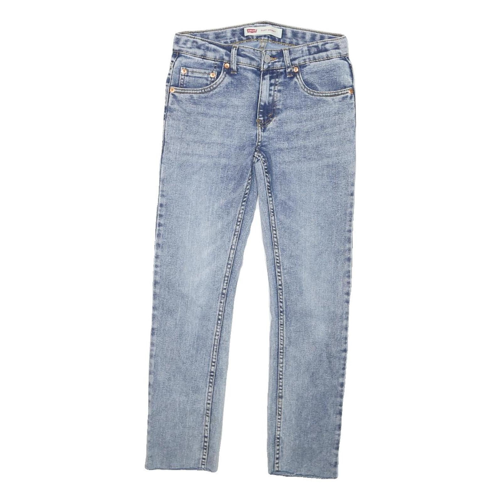 LEVI'S 510 Womens Jeans Blue Slim Skinny Denim Medium W26 L25 Cotton Blend Refurbished - N/A refurbished available on Cerqular